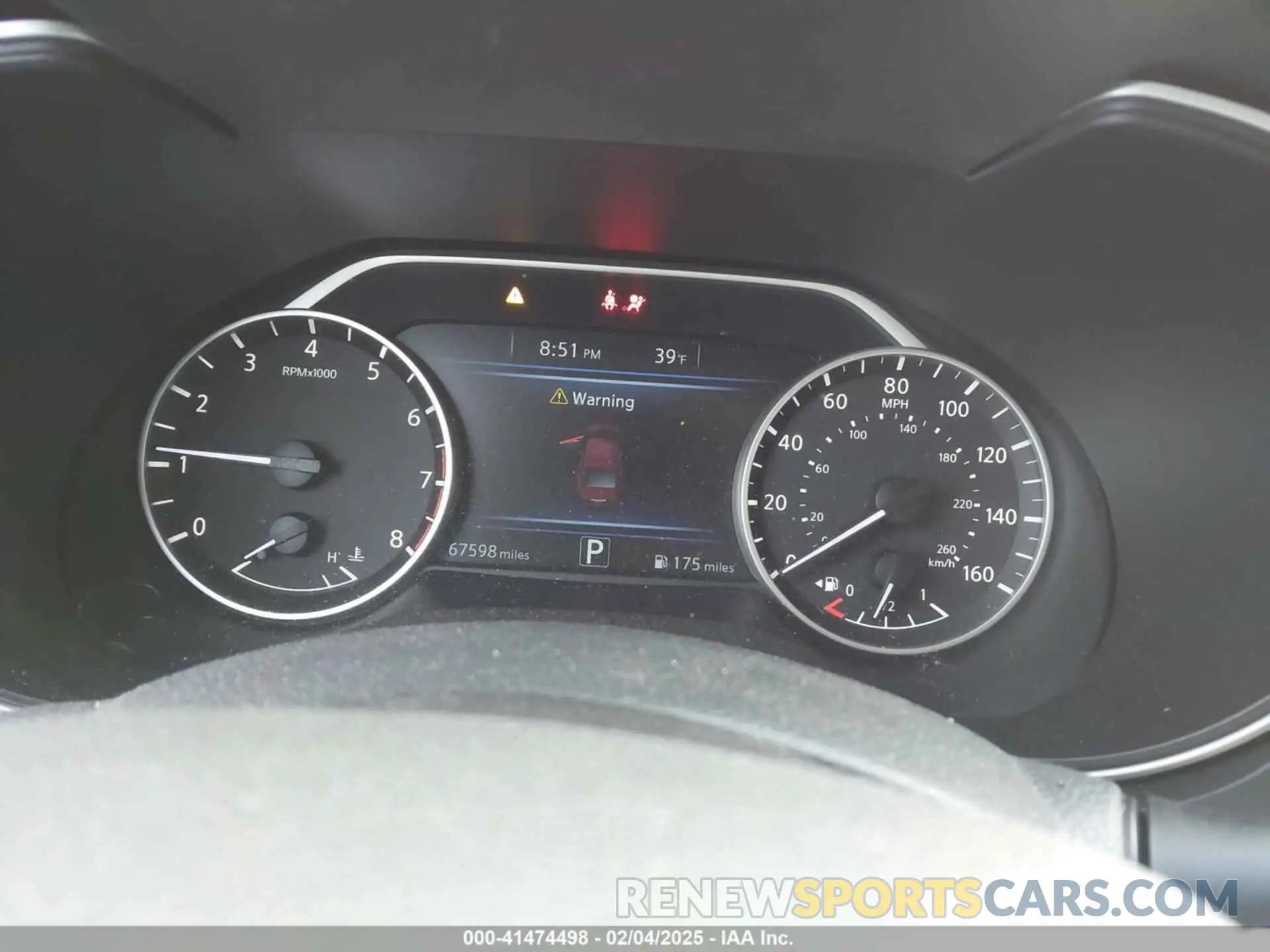 7 Фотография поврежденного автомобиля 1N4AA6AV8KC375849 NISSAN MAXIMA 2019
