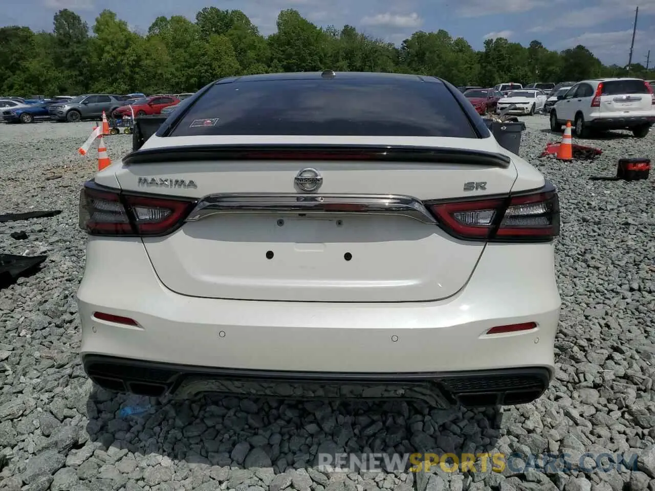 6 Photograph of a damaged car 1N4AA6AV8KC382218 NISSAN MAXIMA 2019