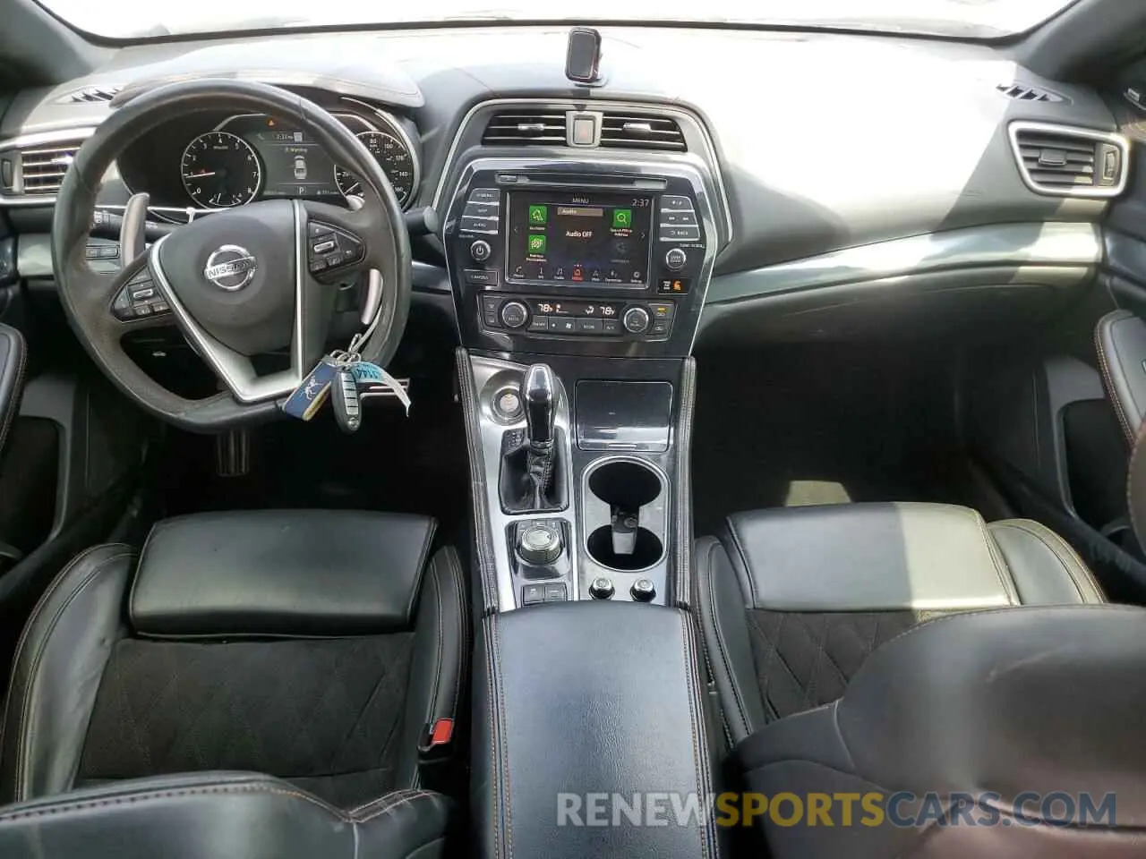 8 Photograph of a damaged car 1N4AA6AV8KC382218 NISSAN MAXIMA 2019