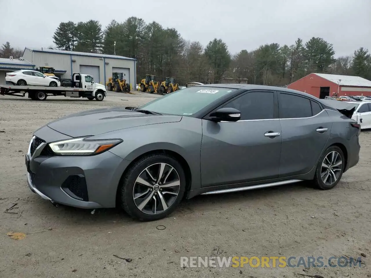 1 Photograph of a damaged car 1N4AA6AV9KC376301 NISSAN MAXIMA 2019