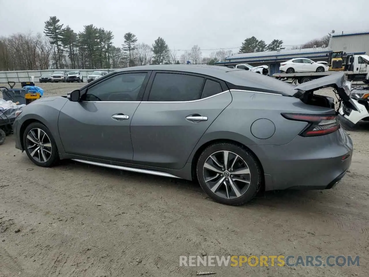2 Photograph of a damaged car 1N4AA6AV9KC376301 NISSAN MAXIMA 2019