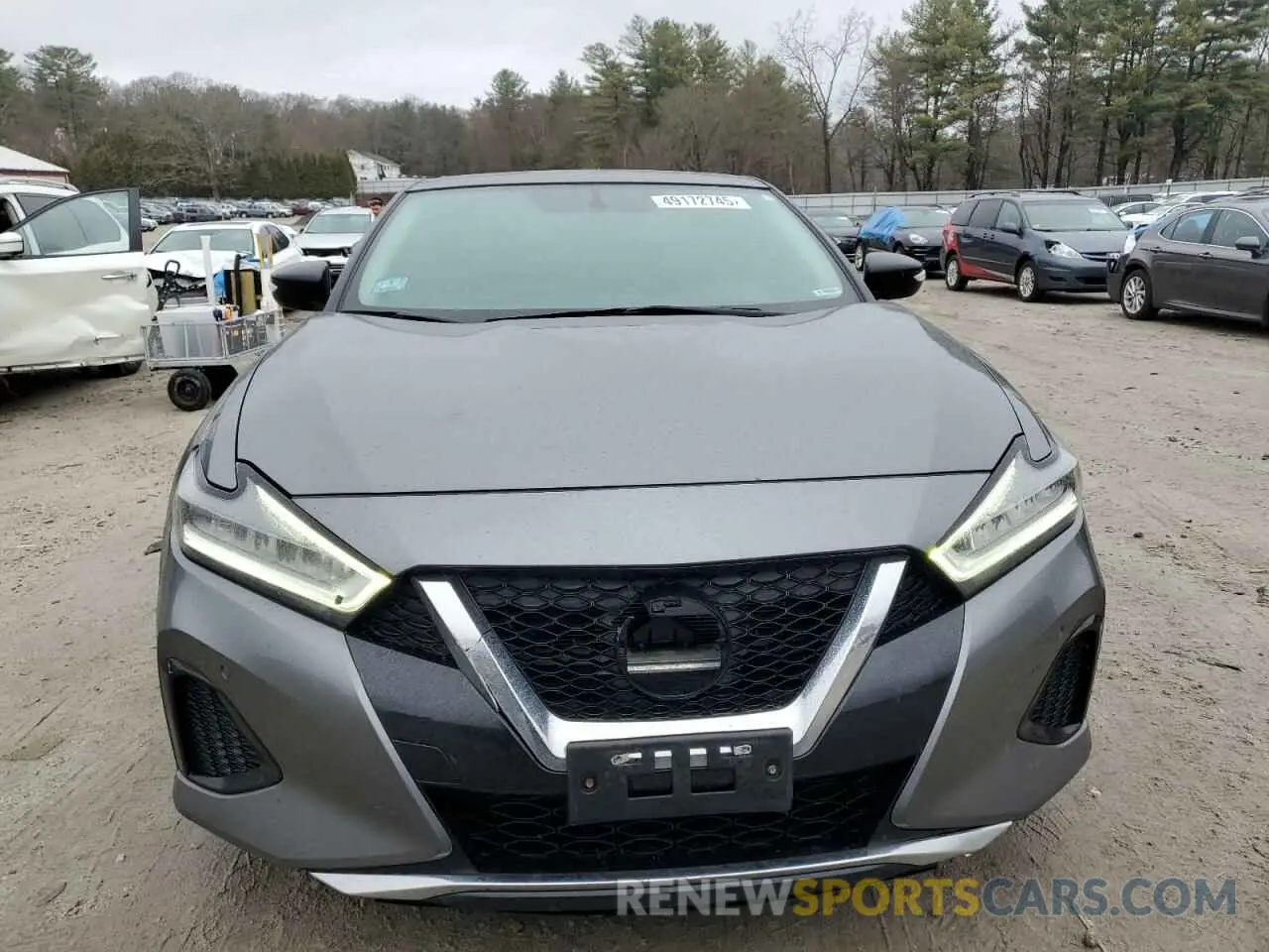 5 Photograph of a damaged car 1N4AA6AV9KC376301 NISSAN MAXIMA 2019