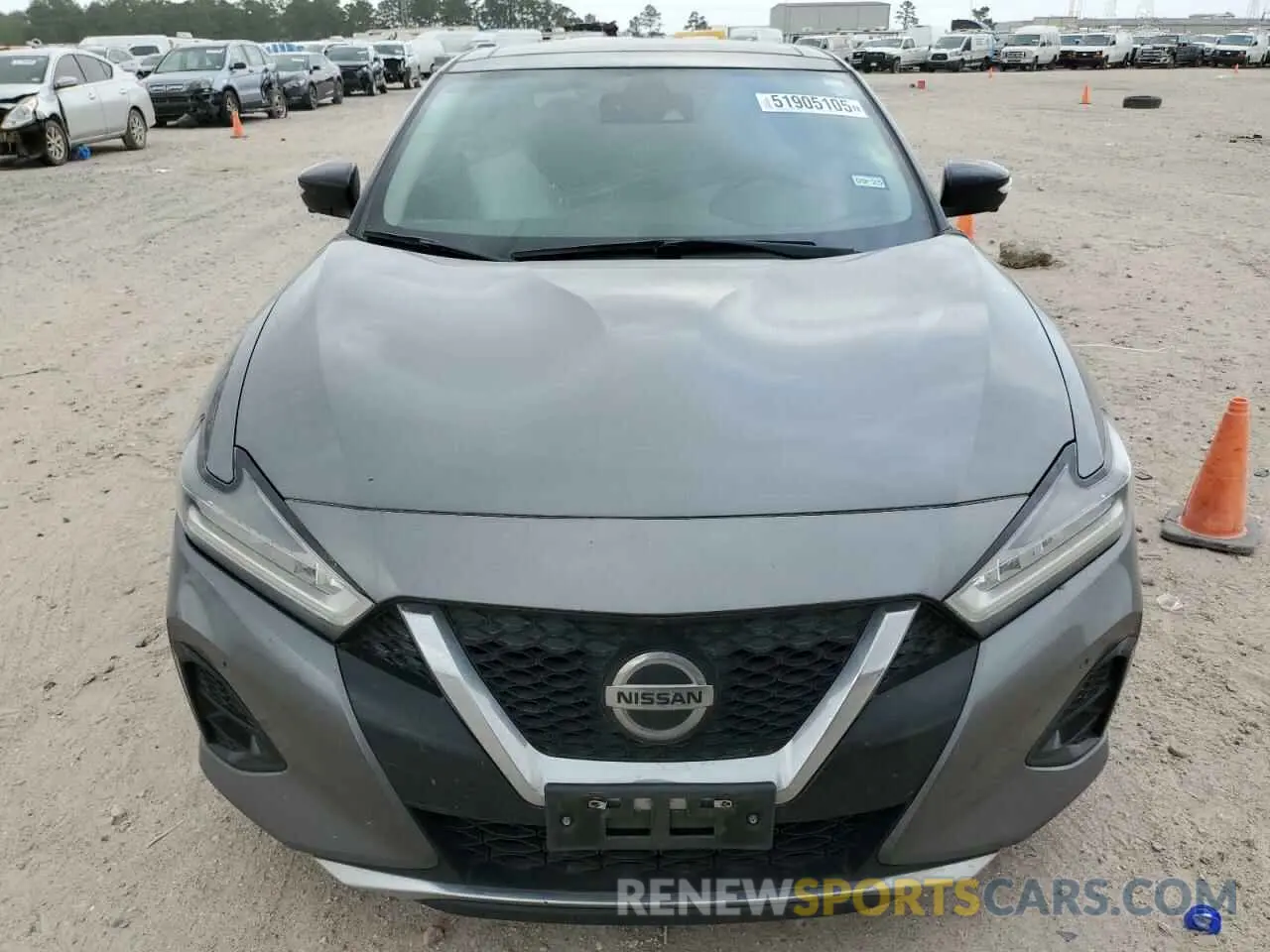 5 Photograph of a damaged car 1N4AA6AVXKC376310 NISSAN MAXIMA 2019