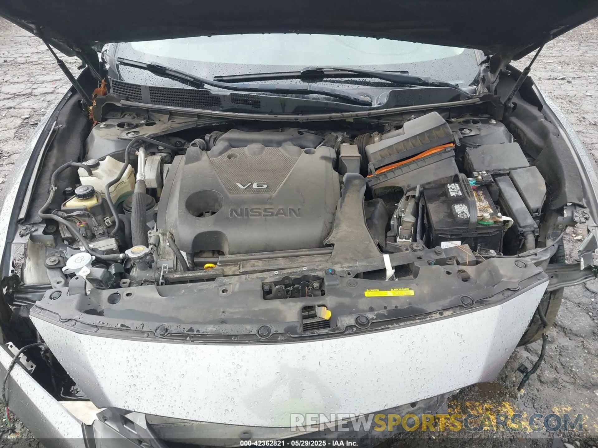 10 Photograph of a damaged car 1N4AA6CV2LC362822 NISSAN MAXIMA 2020