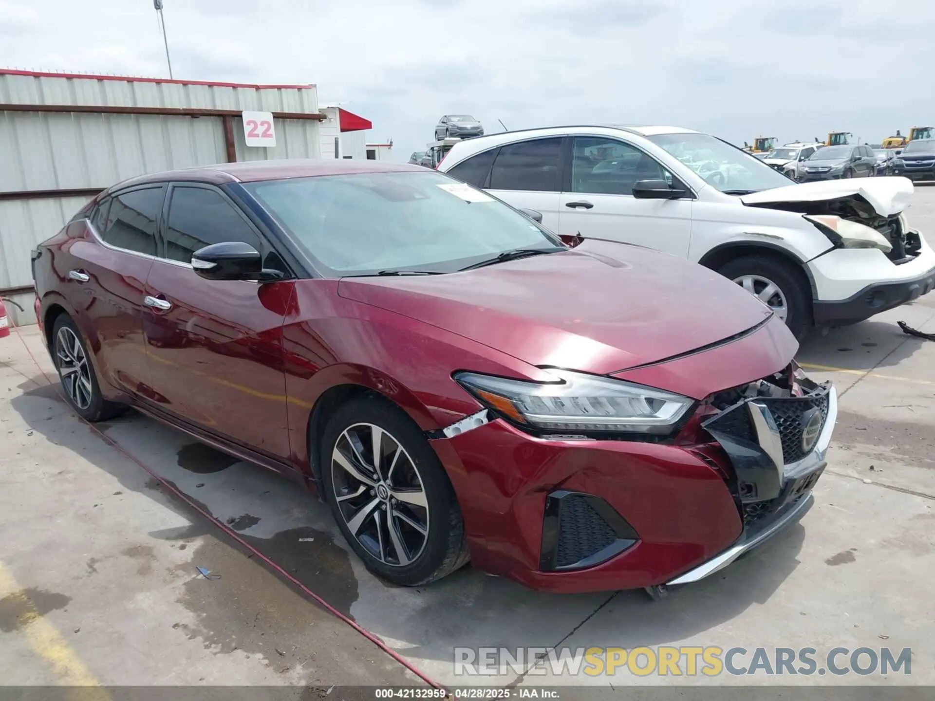 1 Photograph of a damaged car 1N4AA6CV3LC386062 NISSAN MAXIMA 2020