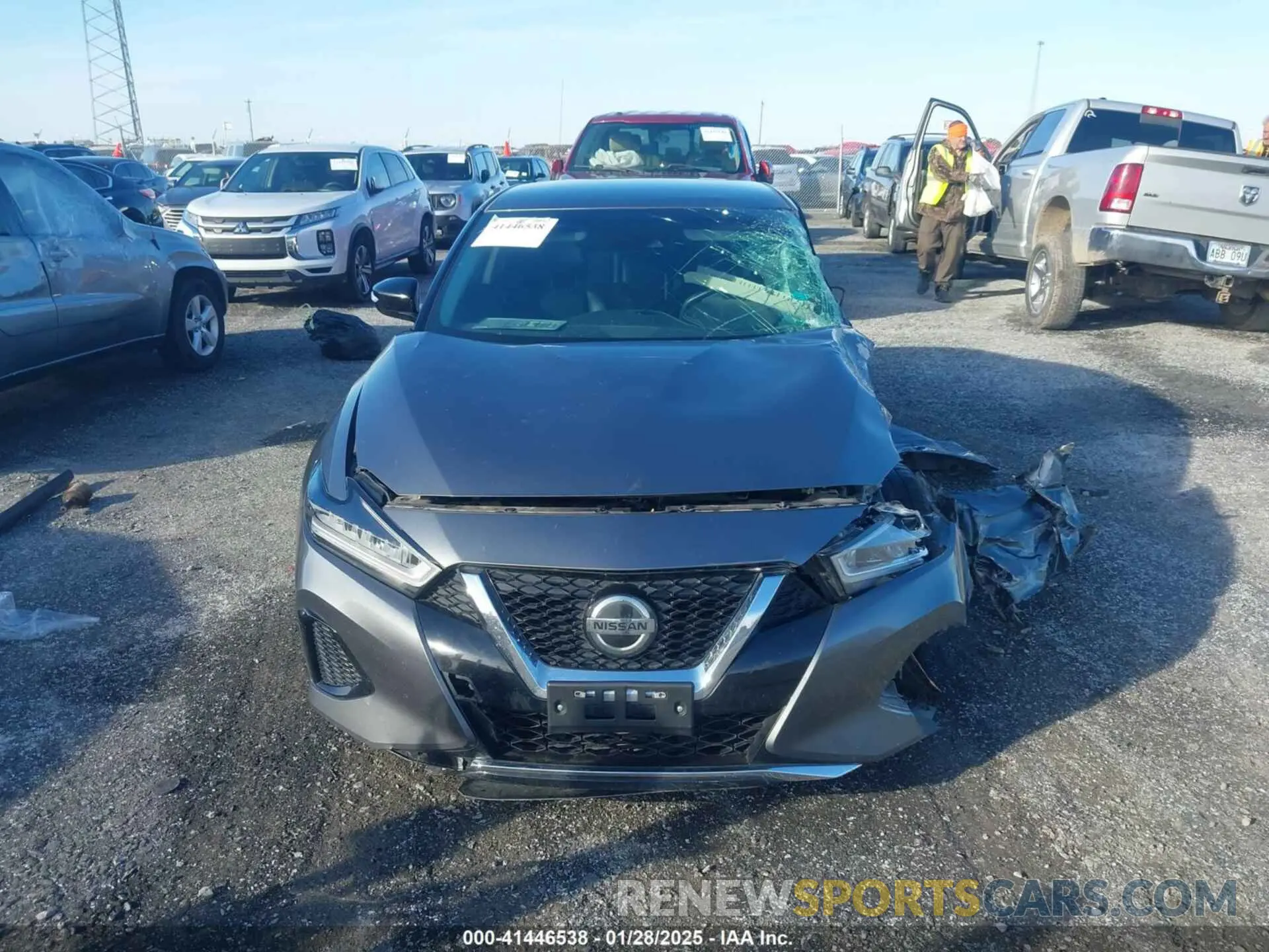 11 Photograph of a damaged car 1N4AA6CV5LC360868 NISSAN MAXIMA 2020