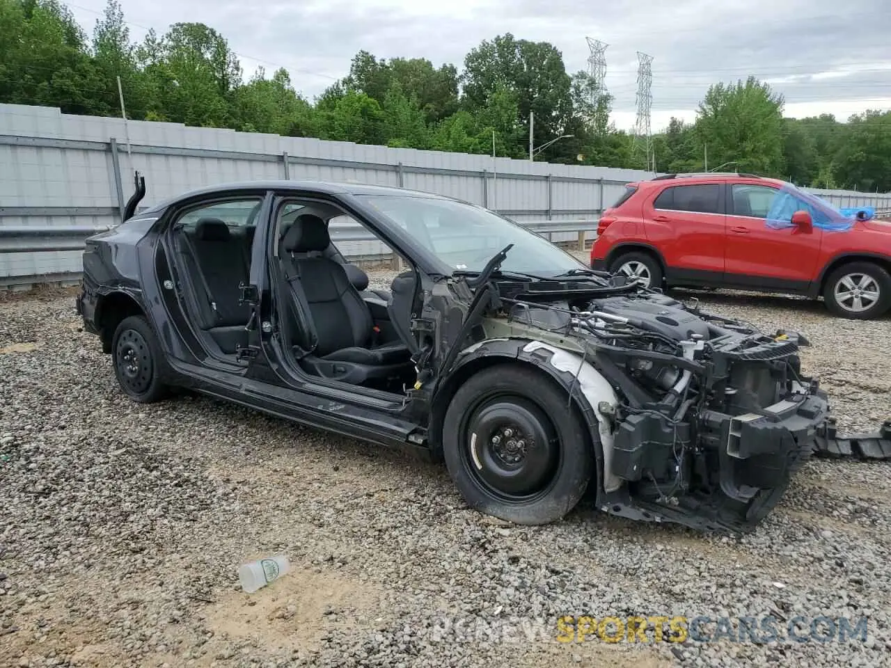 4 Photograph of a damaged car 1N4AA6CV5LC380926 NISSAN MAXIMA 2020