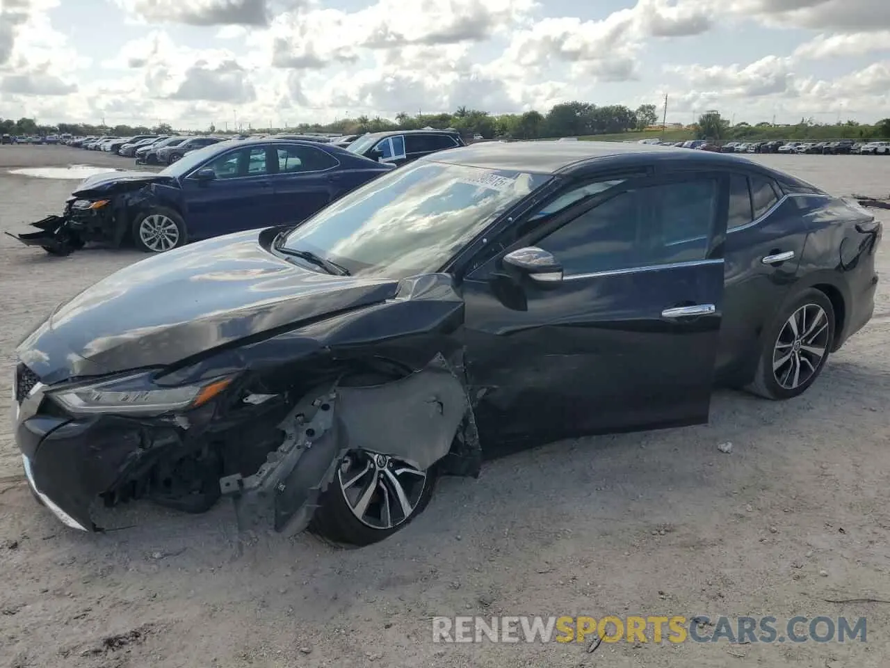 1 Photograph of a damaged car 1N4AA6CV5LC381929 NISSAN MAXIMA 2020