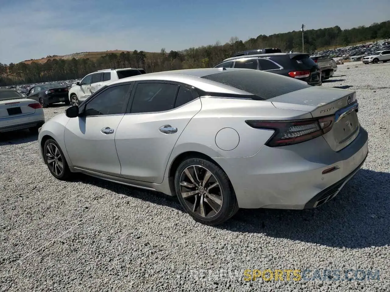 2 Photograph of a damaged car 1N4AA6CV6LC363133 NISSAN MAXIMA 2020