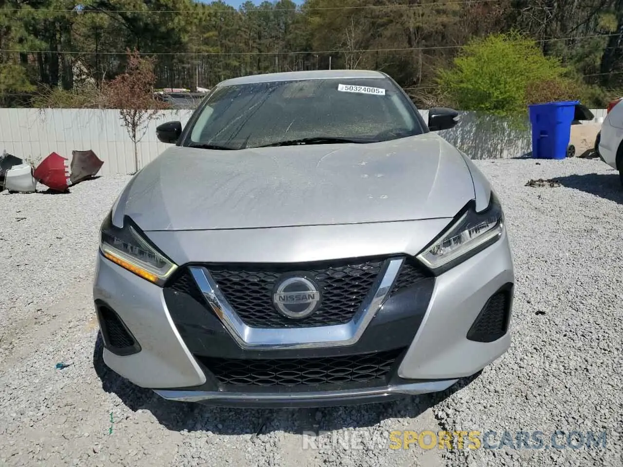 5 Photograph of a damaged car 1N4AA6CV6LC363133 NISSAN MAXIMA 2020