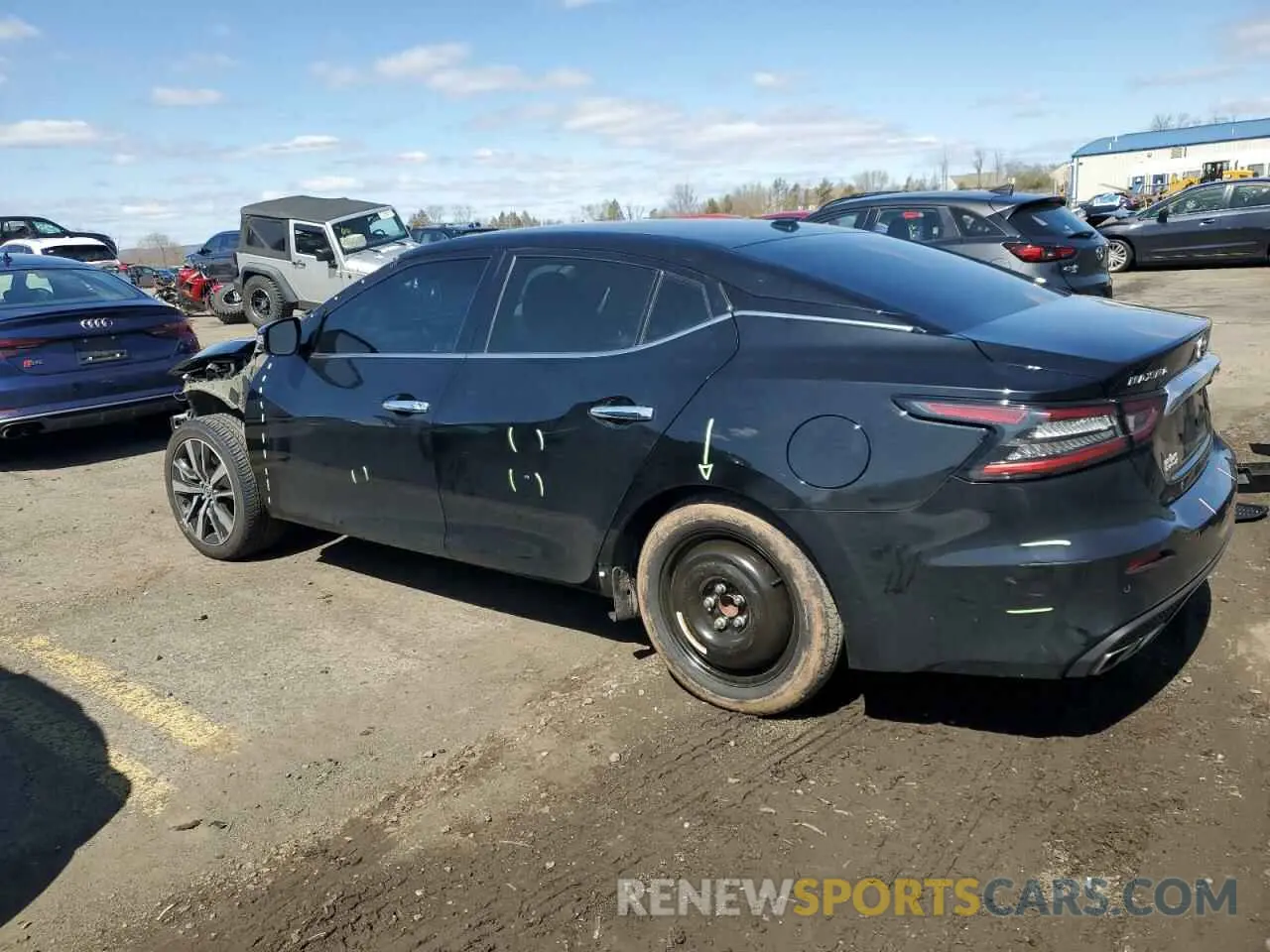 2 Photograph of a damaged car 1N4AA6CV8LC369208 NISSAN MAXIMA 2020