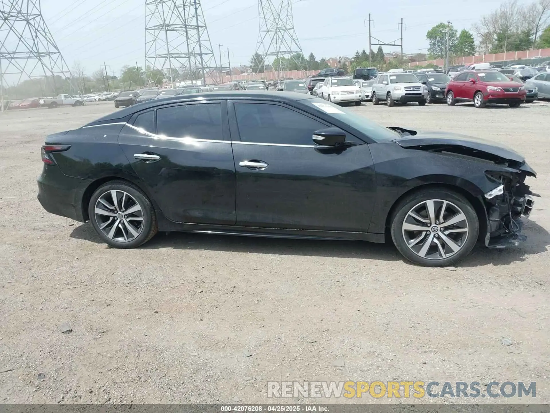 14 Photograph of a damaged car 1N4AA6CV9LC363529 NISSAN MAXIMA 2020