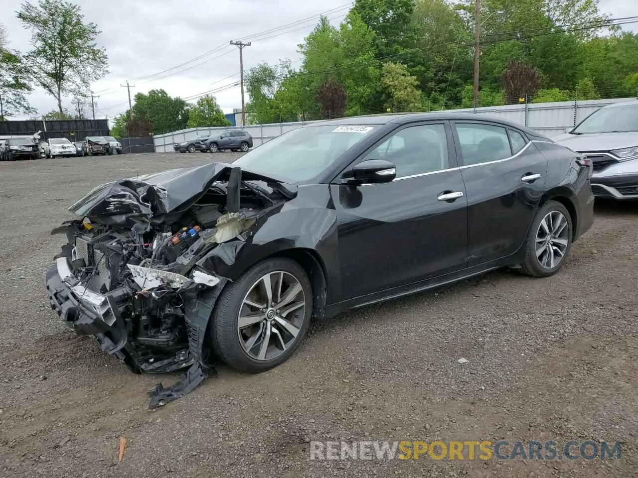 1 Photograph of a damaged car 1N4AA6CVXLC367430 NISSAN MAXIMA 2020