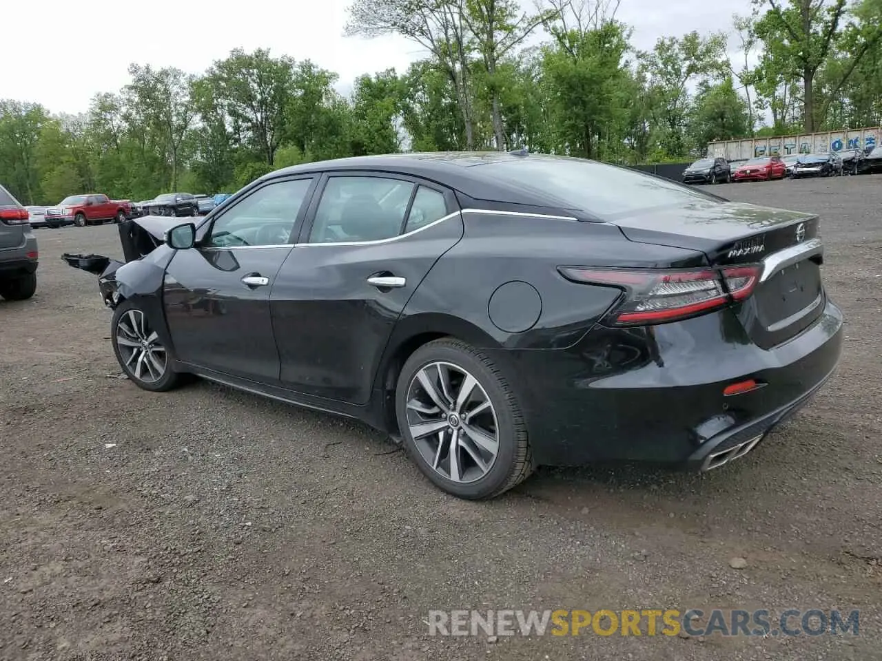2 Photograph of a damaged car 1N4AA6CVXLC367430 NISSAN MAXIMA 2020