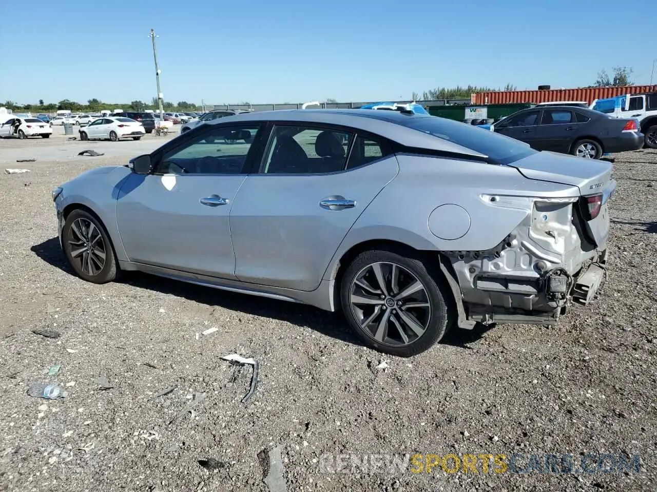 2 Photograph of a damaged car 1N4AA6DV3LC361192 NISSAN MAXIMA 2020