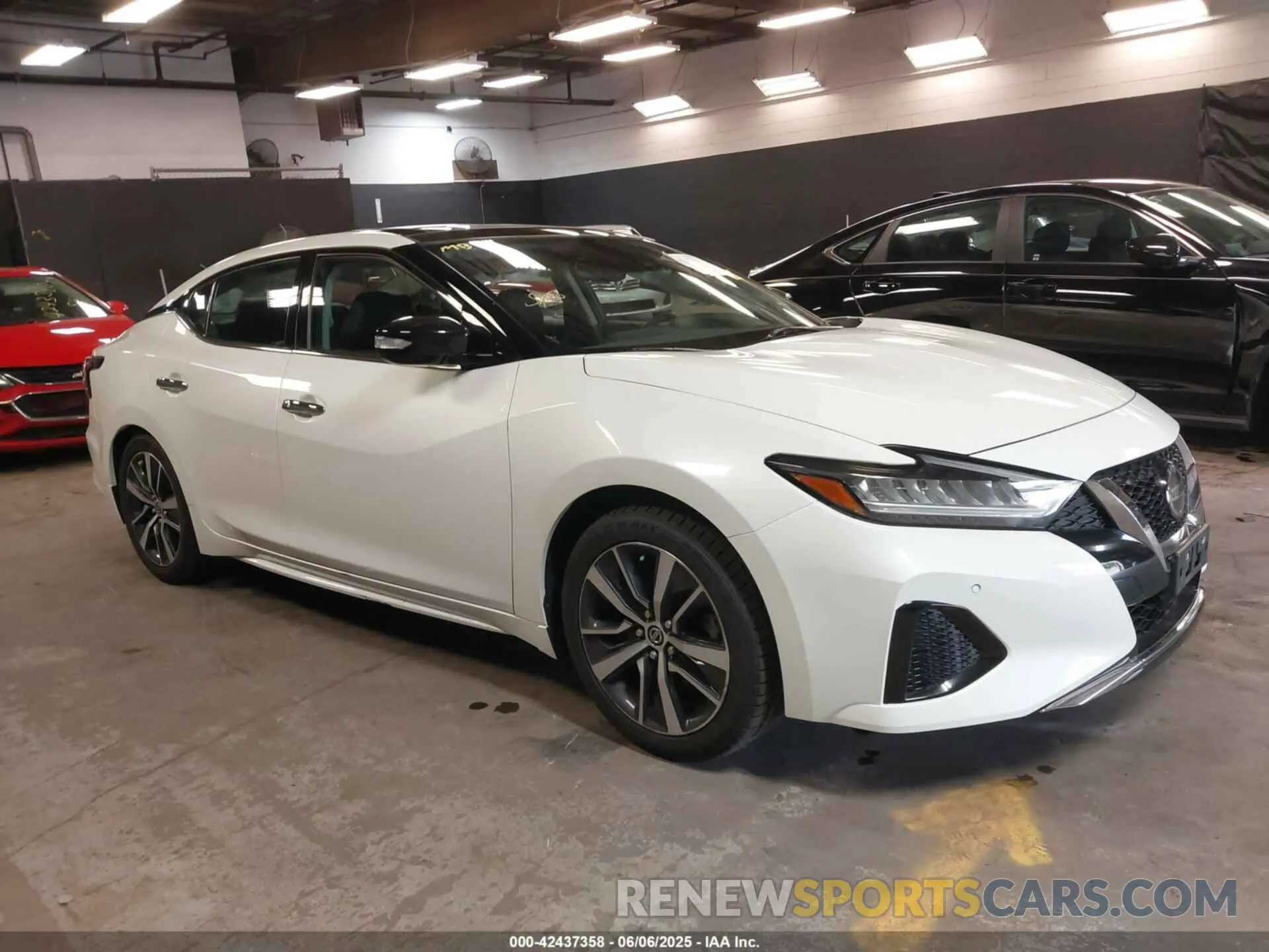 1 Photograph of a damaged car 1N4AA6DV3LC370040 NISSAN MAXIMA 2020