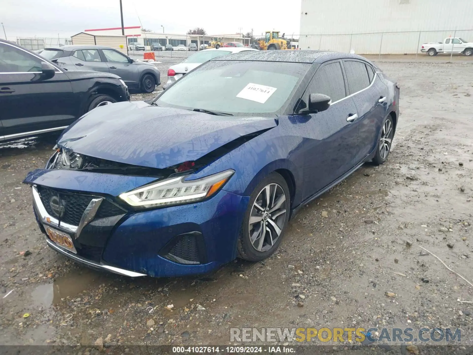 2 Photograph of a damaged car 1N4AA6DV4LC374386 NISSAN MAXIMA 2020