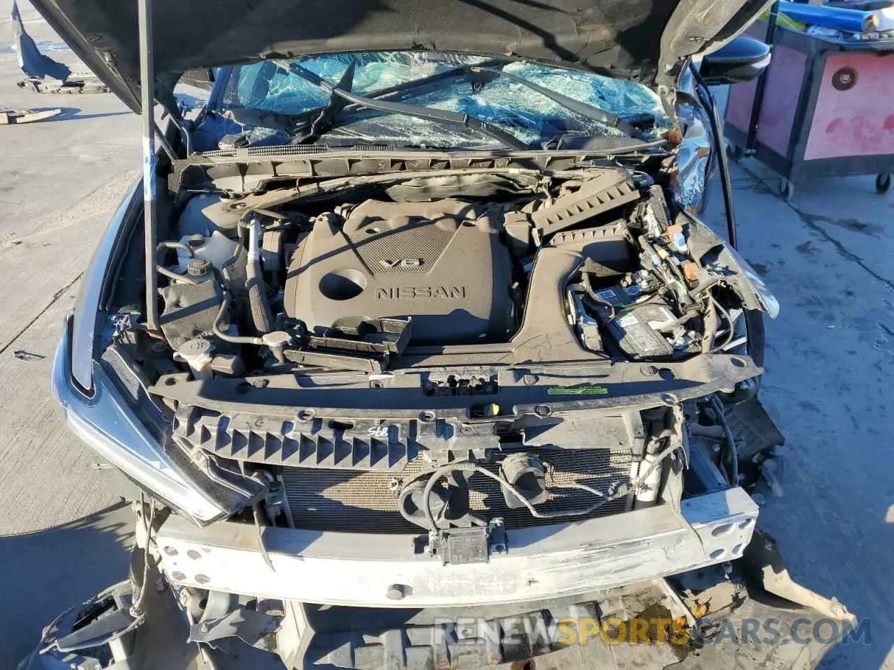 11 Photograph of a damaged car 1N4AA6DV6LC374146 NISSAN MAXIMA 2020