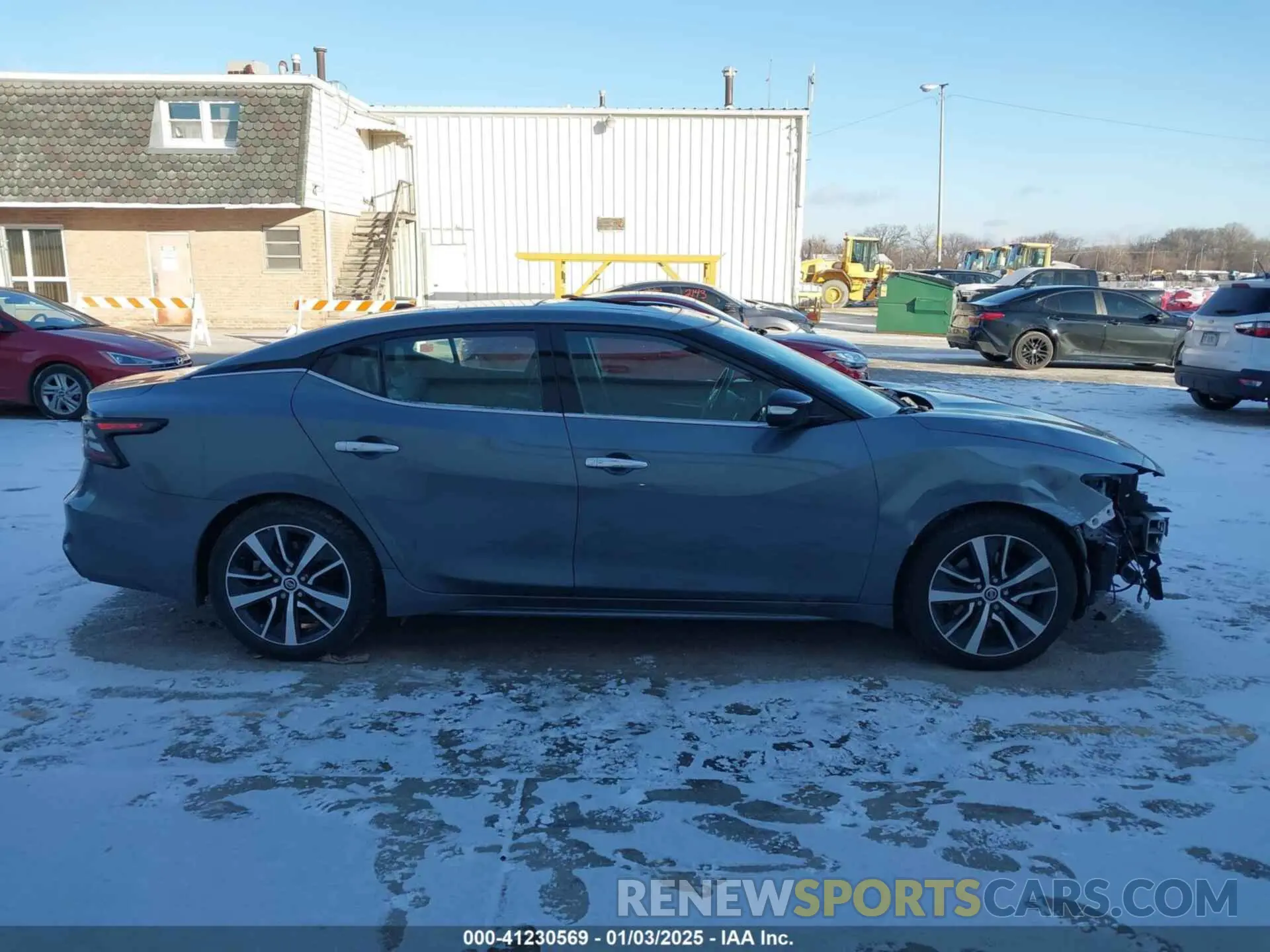 13 Photograph of a damaged car 1N4AA6DV7LC378027 NISSAN MAXIMA 2020