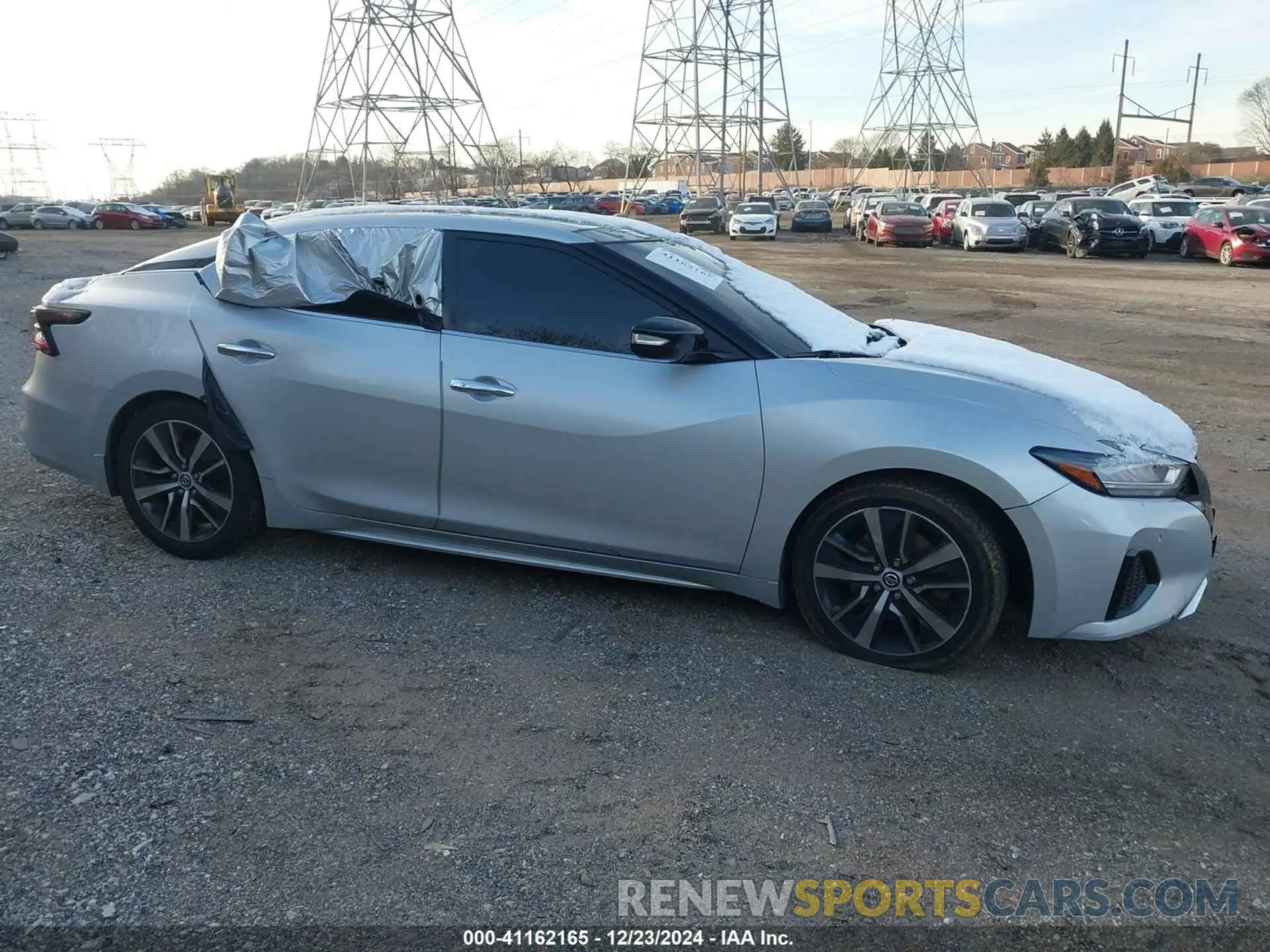 1 Photograph of a damaged car 1N4AA6DV9LC384220 NISSAN MAXIMA 2020
