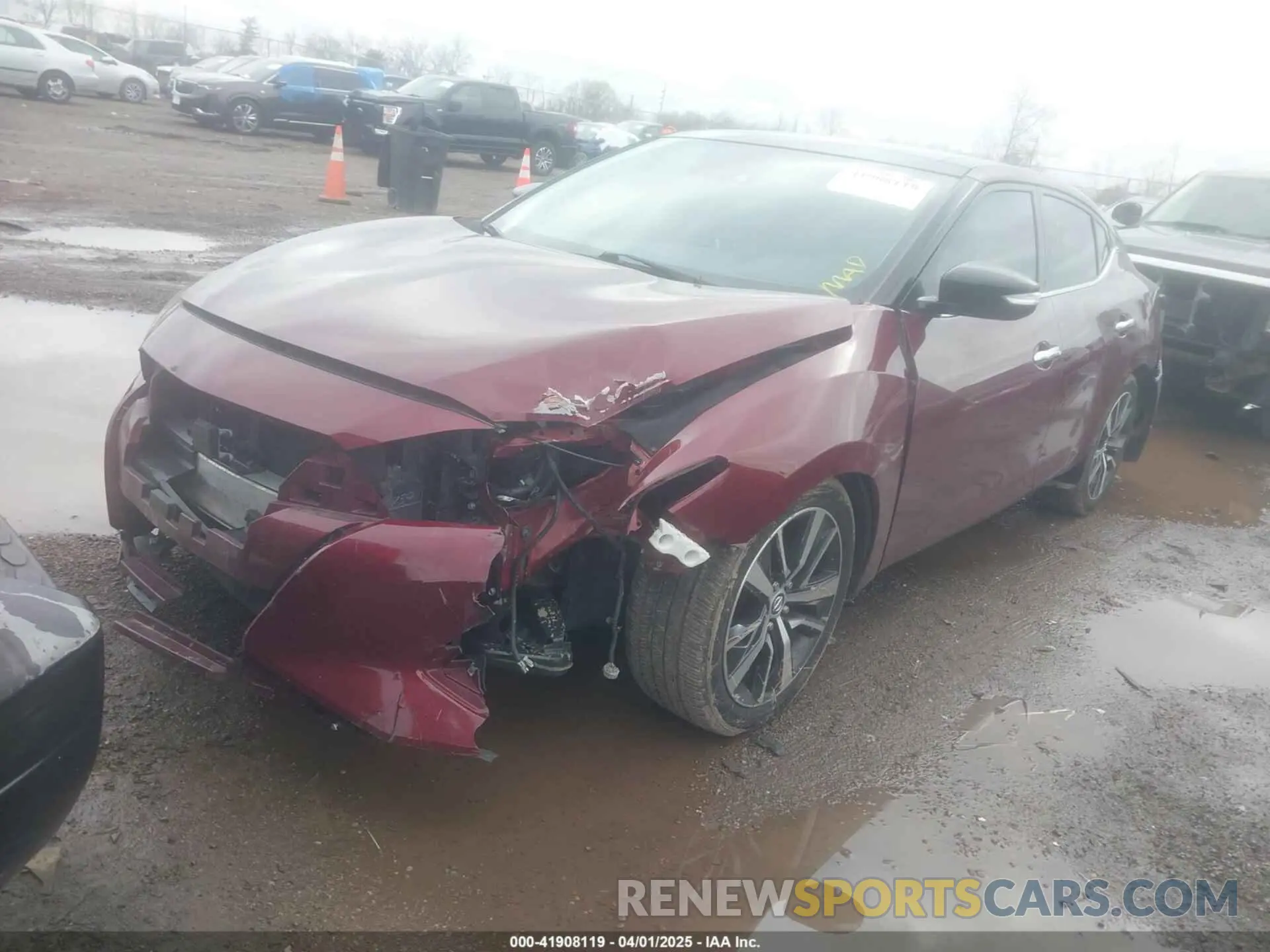 2 Фотография поврежденного автомобиля 1N4AA6DVXLC383660 NISSAN MAXIMA 2020
