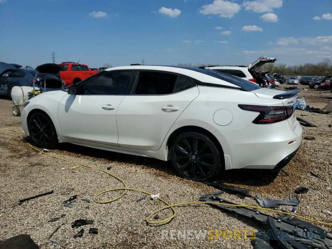 2 Photograph of a damaged car 1N4AA6EV5LC376744 NISSAN MAXIMA 2020