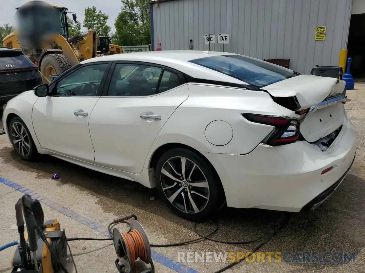 2 Photograph of a damaged car 1N4AA6CV0MC509513 NISSAN MAXIMA 2021