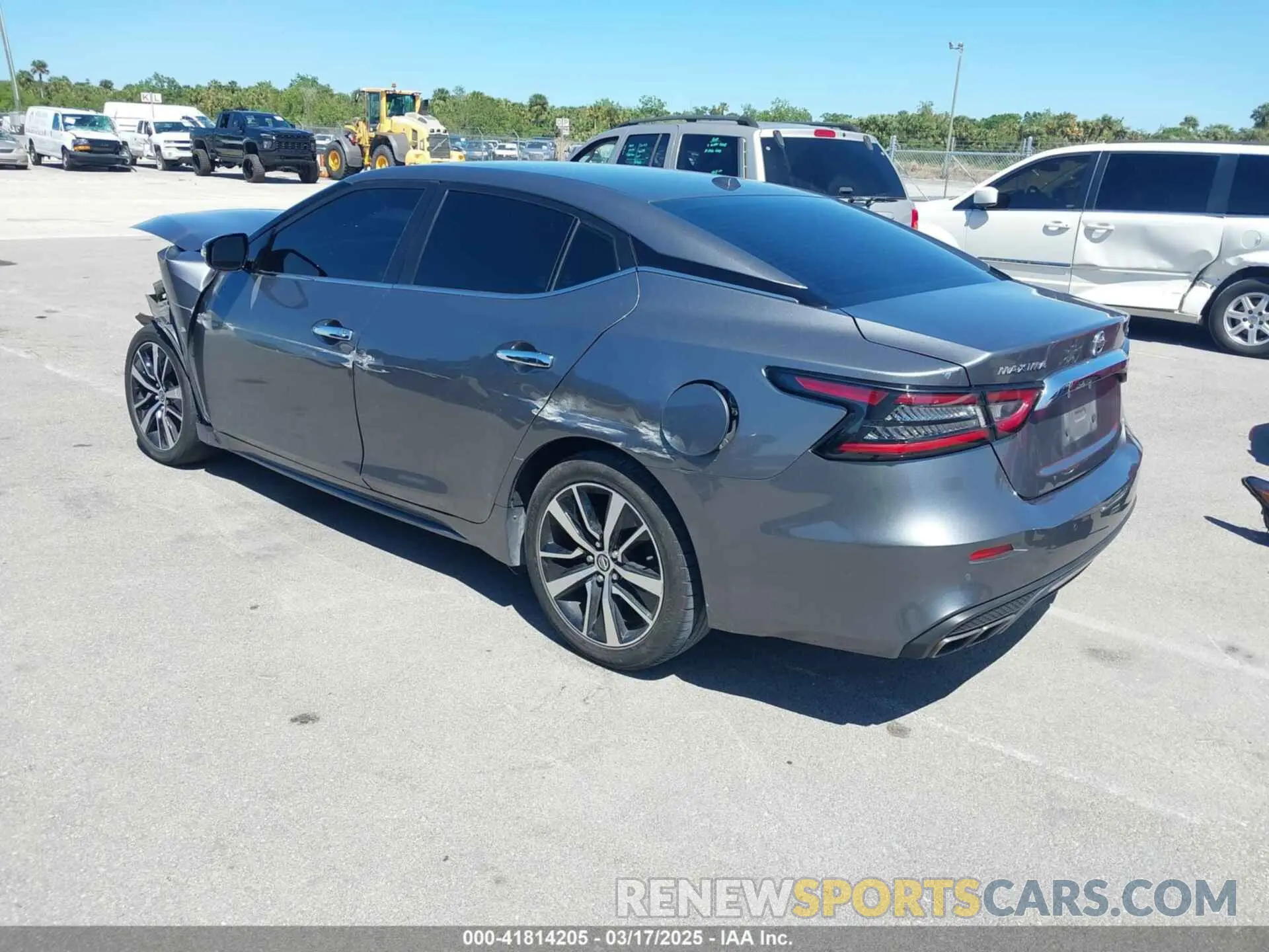 3 Photograph of a damaged car 1N4AA6CV2MC506208 NISSAN MAXIMA 2021