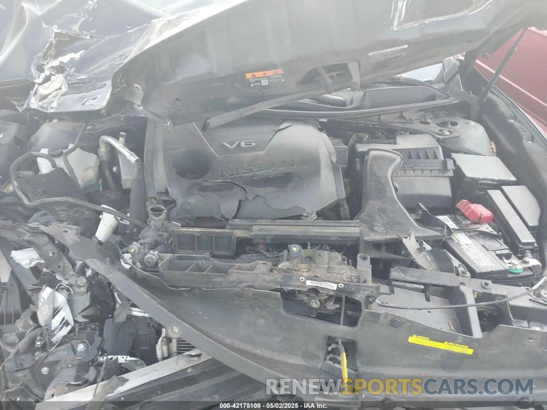 10 Фотография поврежденного автомобиля 1N4AA6CV4MC503424 NISSAN MAXIMA 2021