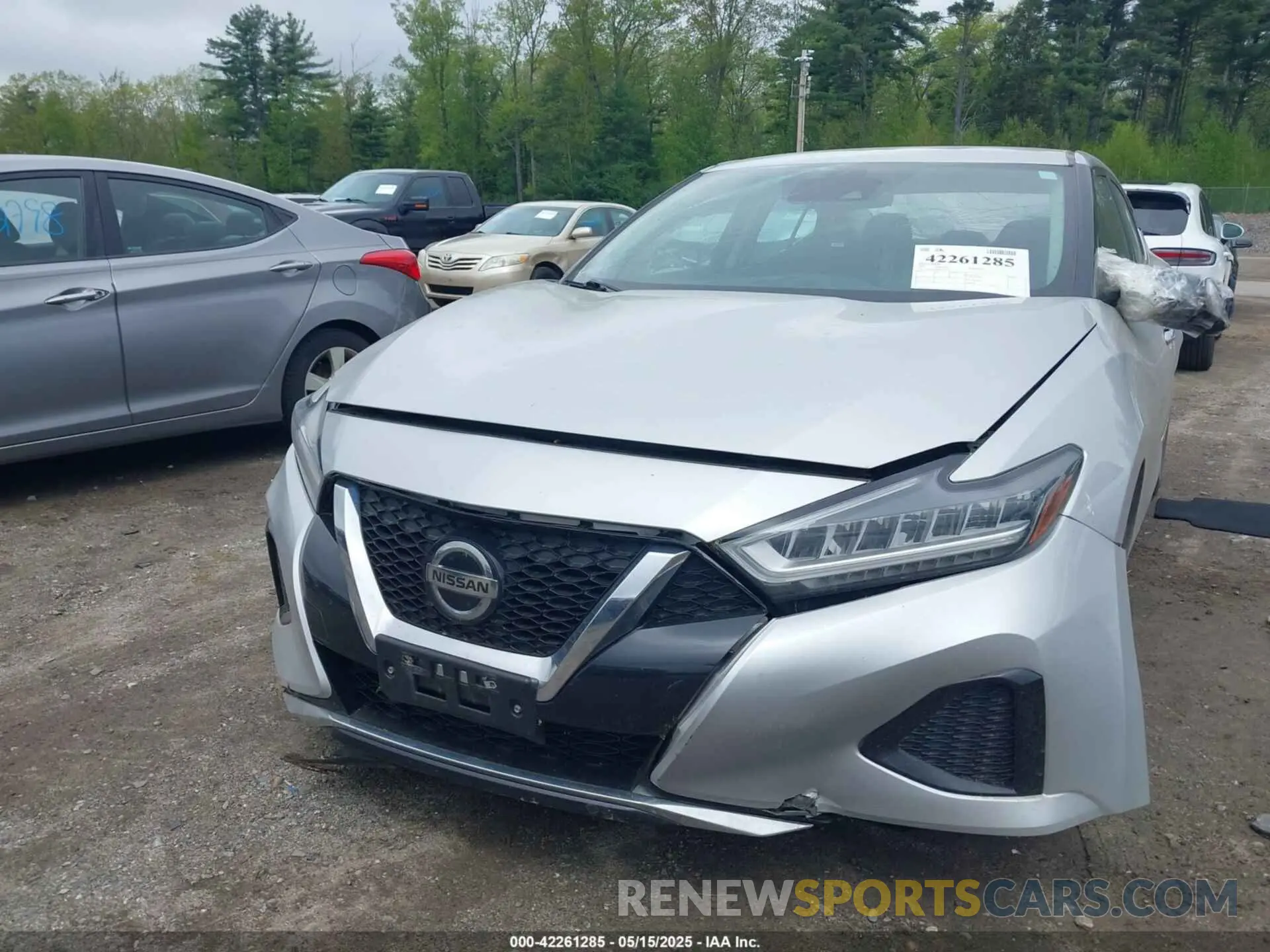 21 Photograph of a damaged car 1N4AA6CV4MC513919 NISSAN MAXIMA 2021