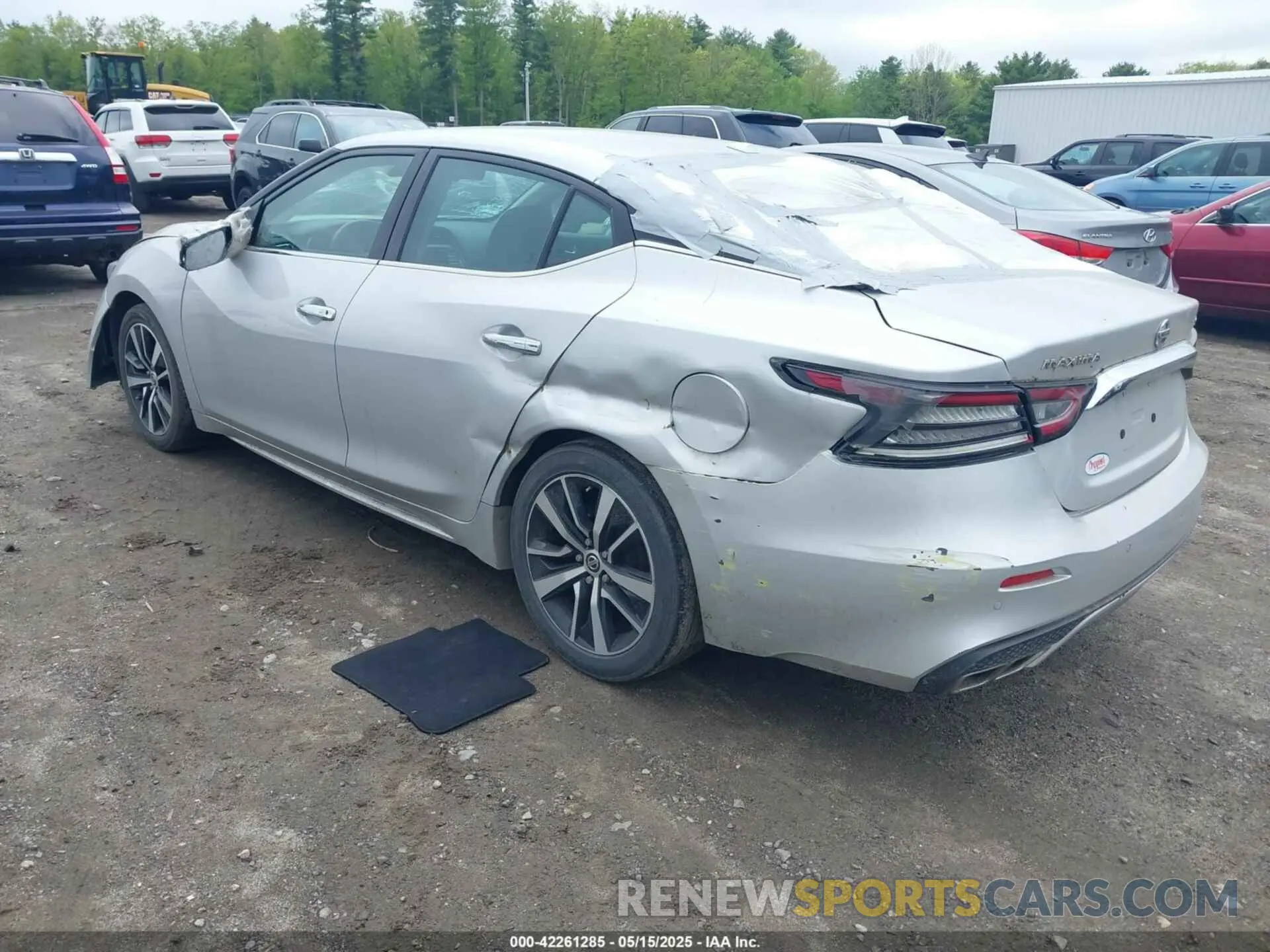 3 Photograph of a damaged car 1N4AA6CV4MC513919 NISSAN MAXIMA 2021