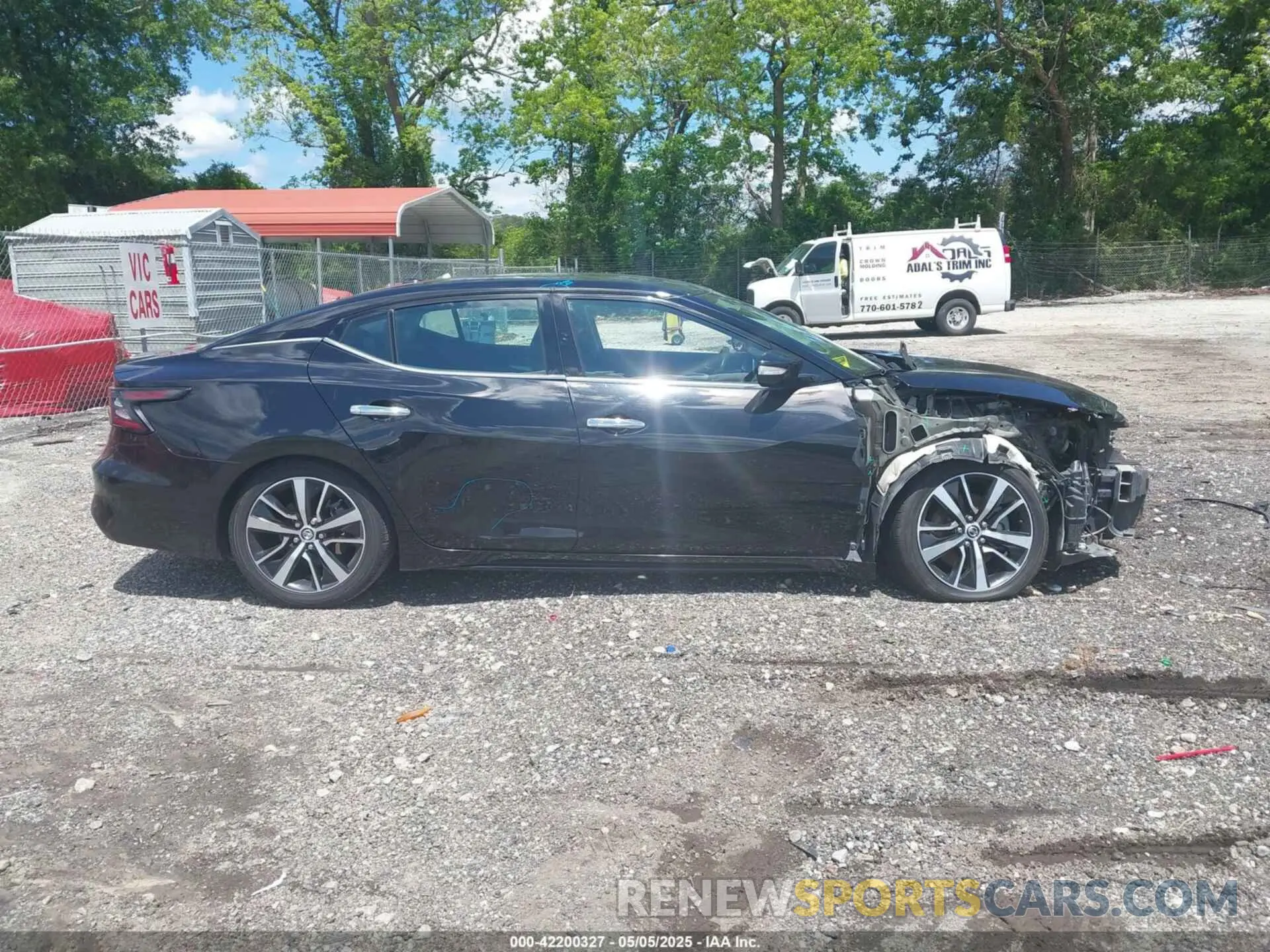 14 Photograph of a damaged car 1N4AA6CV5MC512231 NISSAN MAXIMA 2021