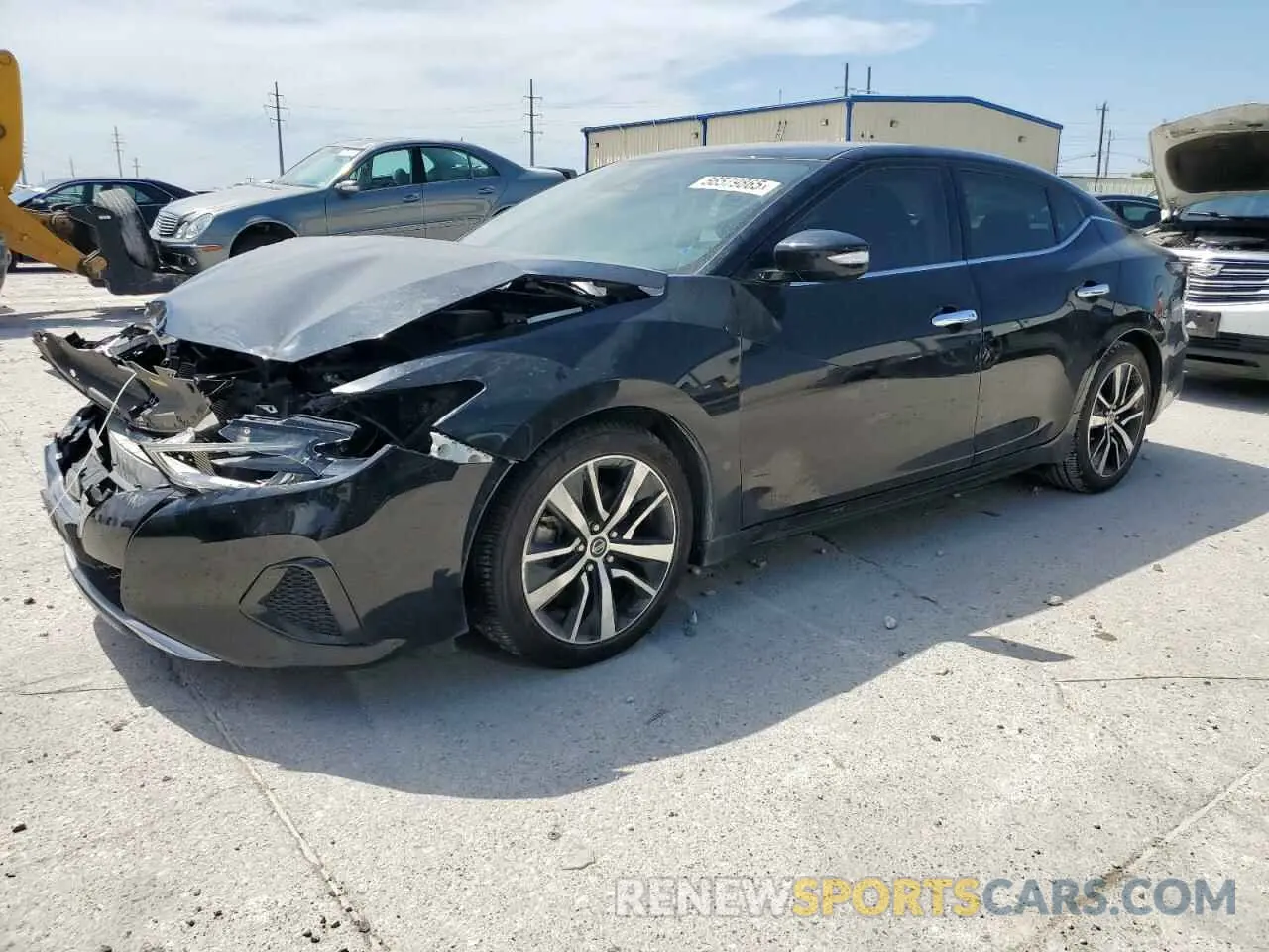 1 Photograph of a damaged car 1N4AA6CV7MC511890 NISSAN MAXIMA 2021