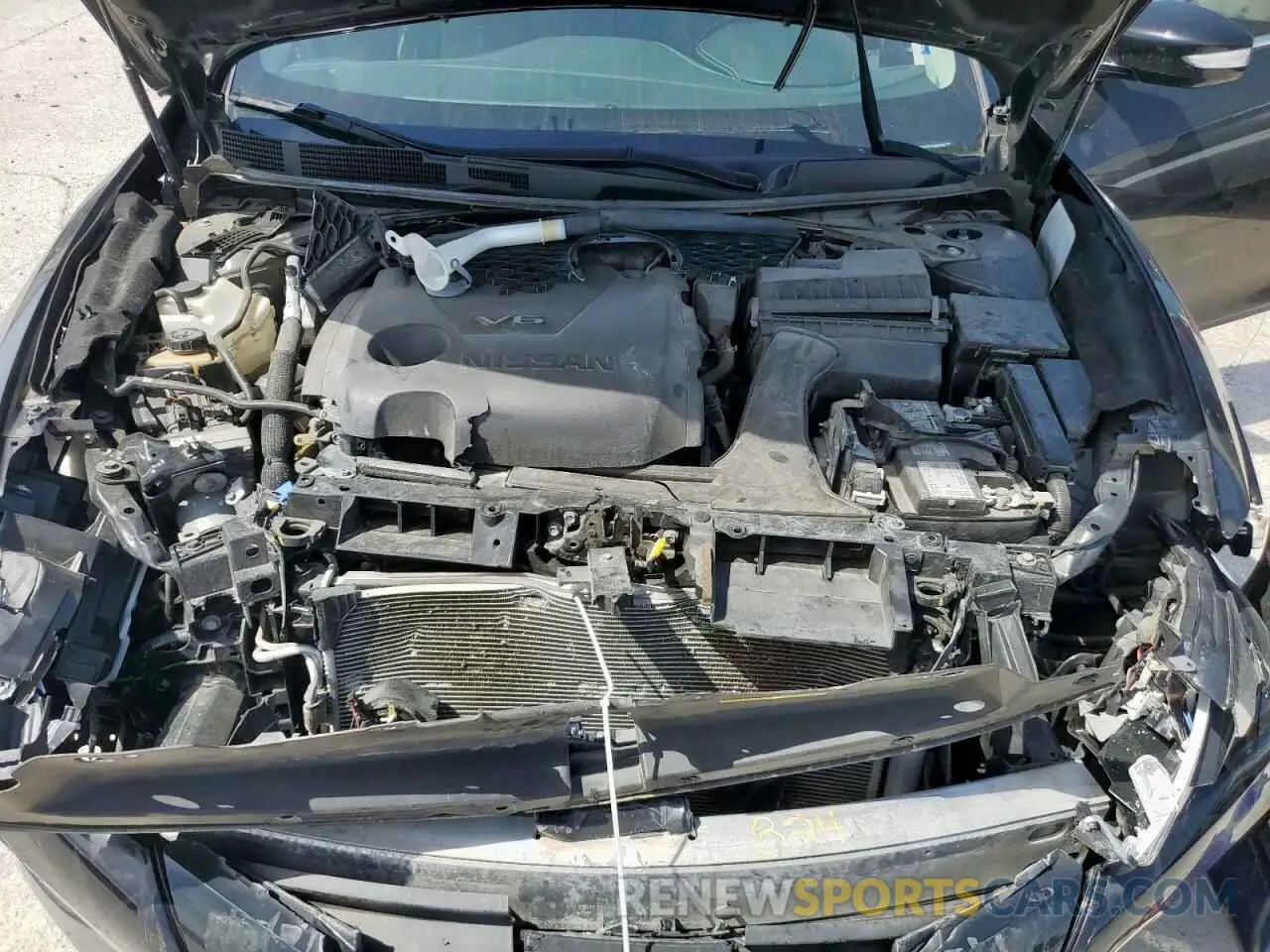 11 Photograph of a damaged car 1N4AA6CV7MC511890 NISSAN MAXIMA 2021