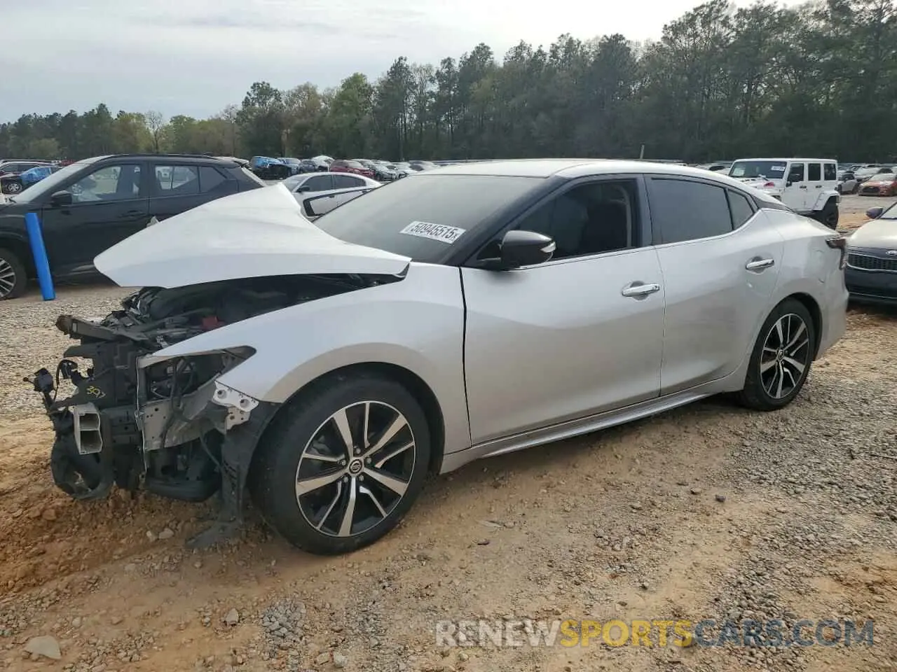 1 Photograph of a damaged car 1N4AA6CV8MC502812 NISSAN MAXIMA 2021