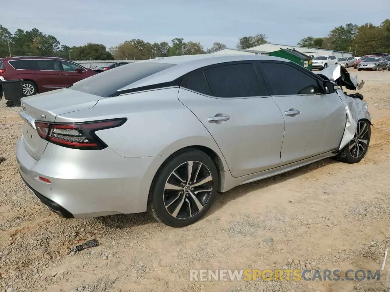 3 Photograph of a damaged car 1N4AA6CV8MC502812 NISSAN MAXIMA 2021