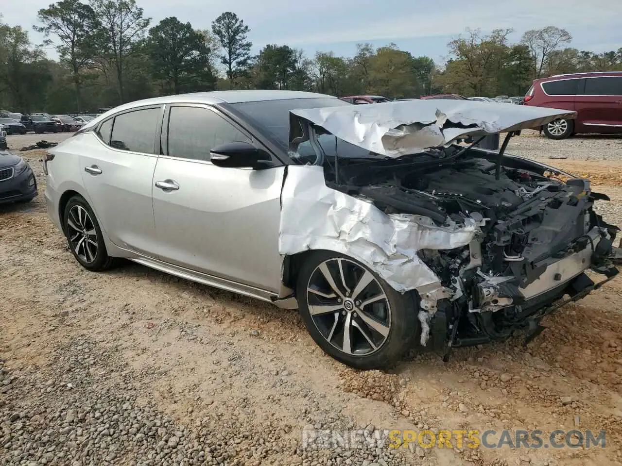 4 Photograph of a damaged car 1N4AA6CV8MC502812 NISSAN MAXIMA 2021