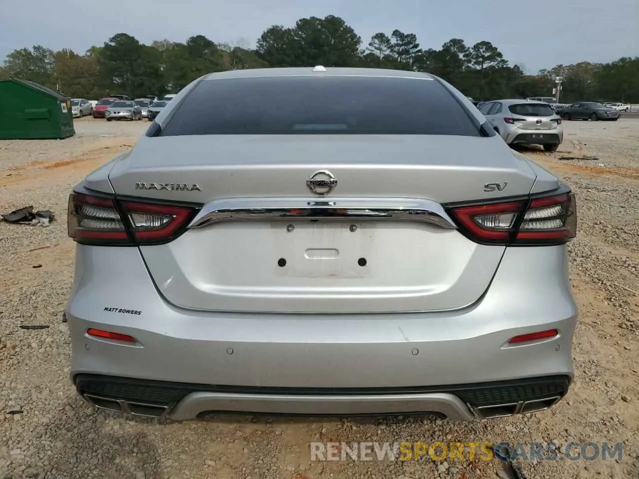 6 Photograph of a damaged car 1N4AA6CV8MC502812 NISSAN MAXIMA 2021