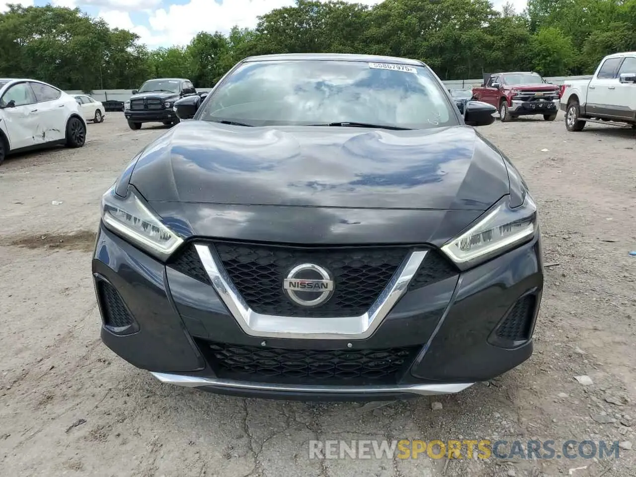 5 Photograph of a damaged car 1N4AA6CV8MC506052 NISSAN MAXIMA 2021