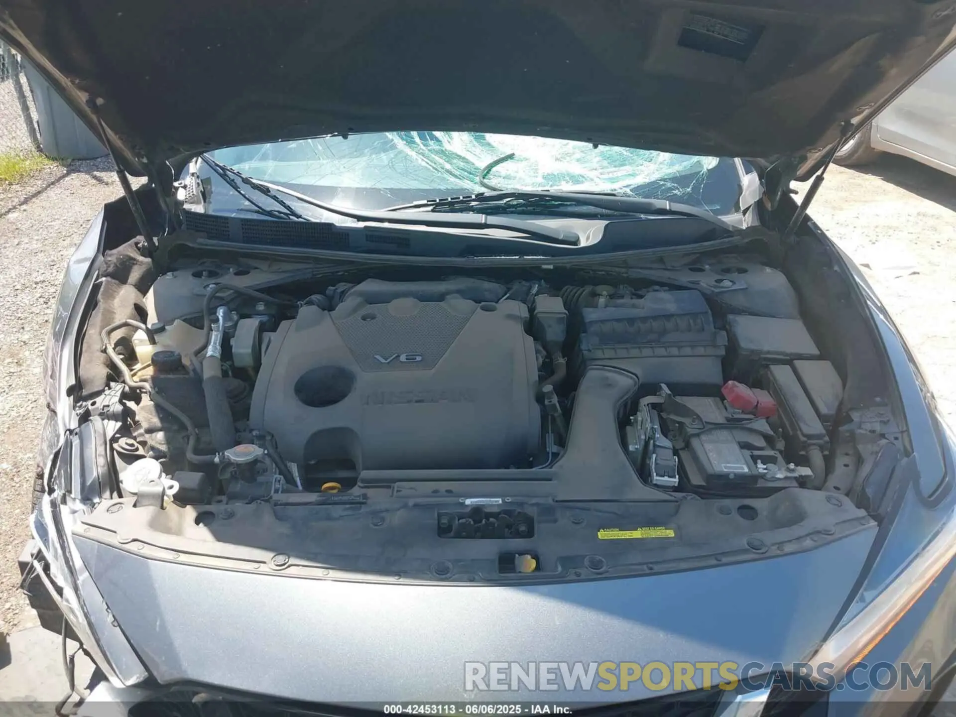 10 Photograph of a damaged car 1N4AA6CVXMC514377 NISSAN MAXIMA 2021