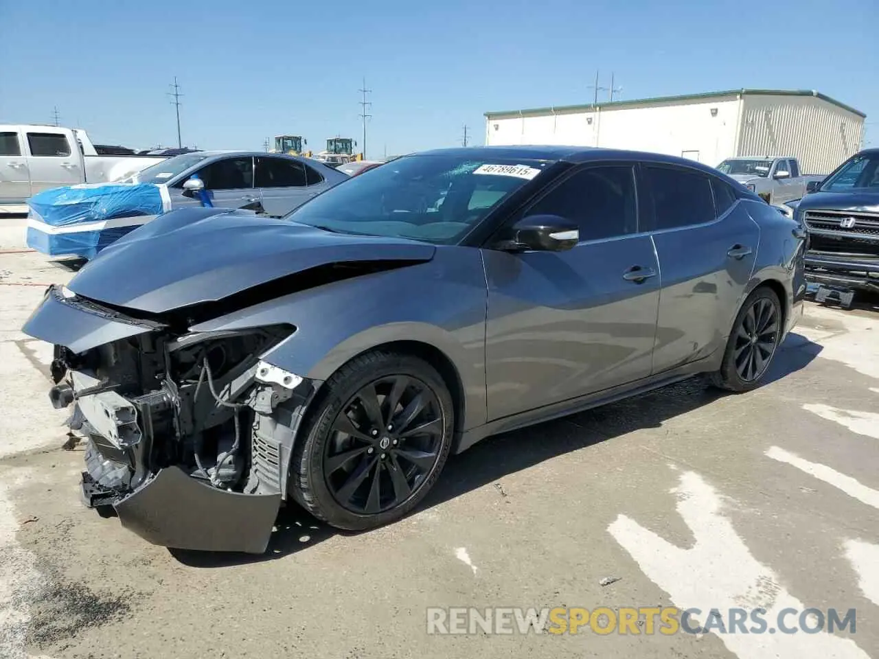 1 Photograph of a damaged car 1N4AA6EV1MC506309 NISSAN MAXIMA 2021