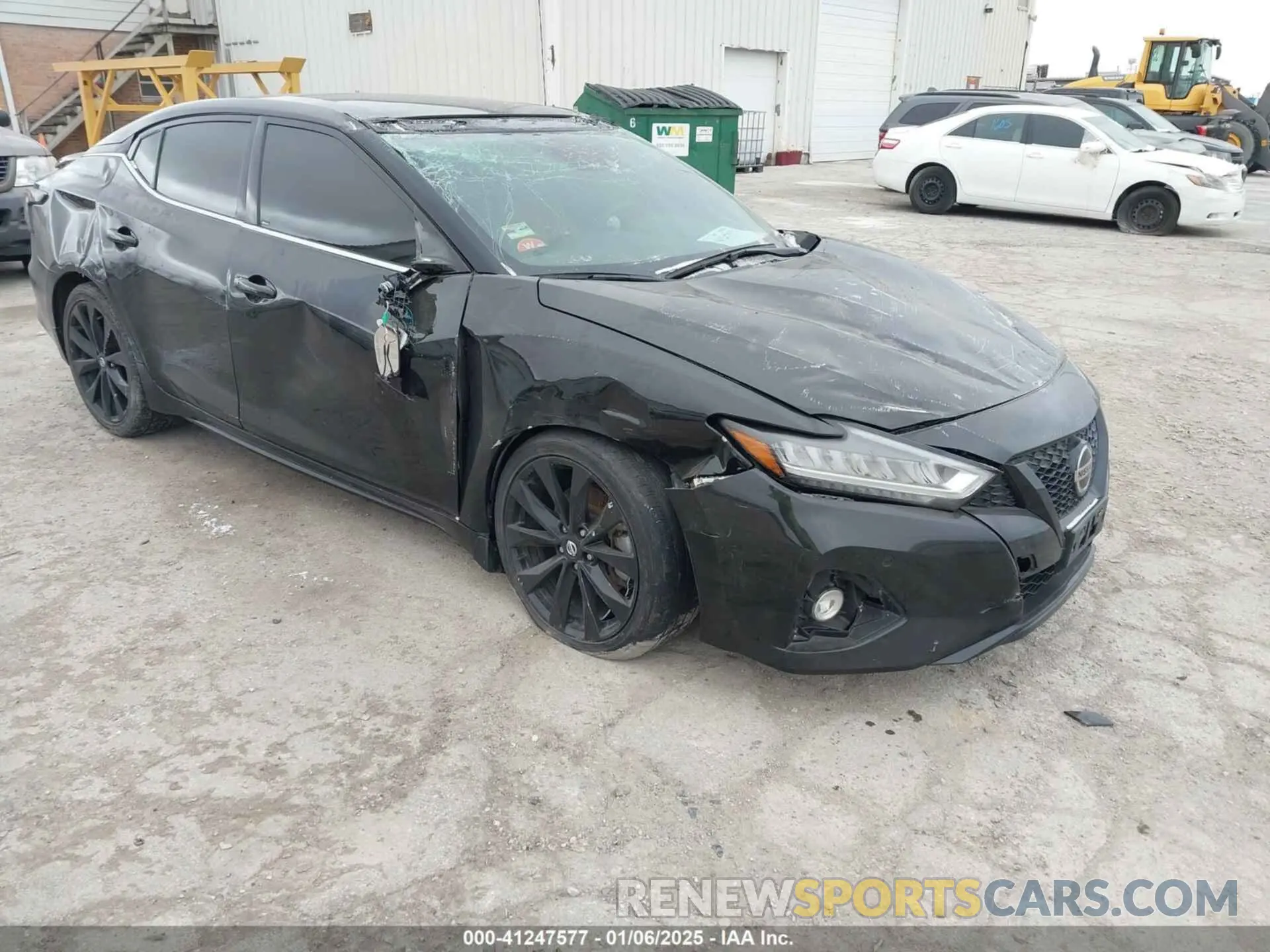 1 Фотография поврежденного автомобиля 1N4AA6EV8MC501821 NISSAN MAXIMA 2021