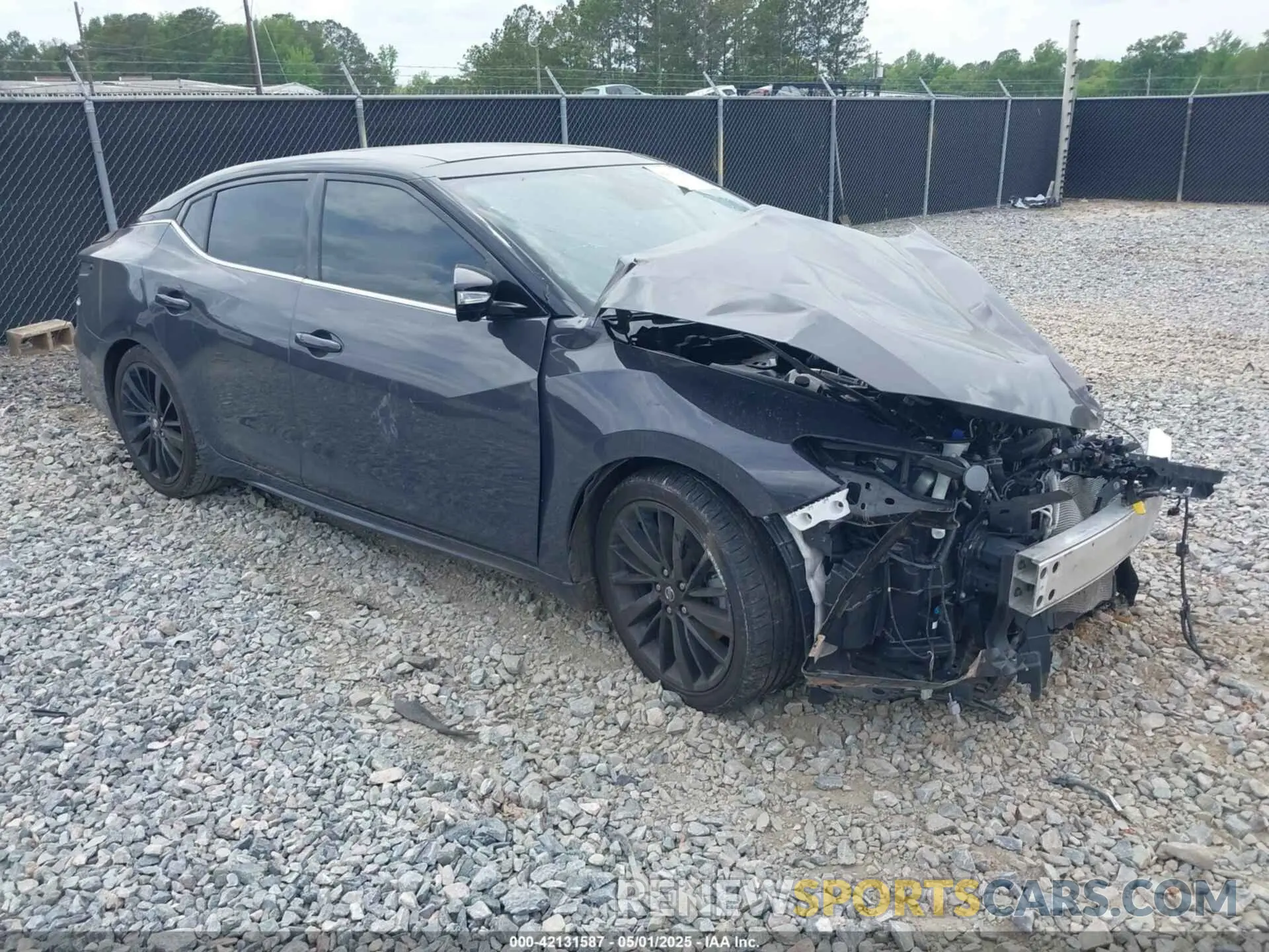 1 Photograph of a damaged car 1N4AA6FV1MC502937 NISSAN MAXIMA 2021