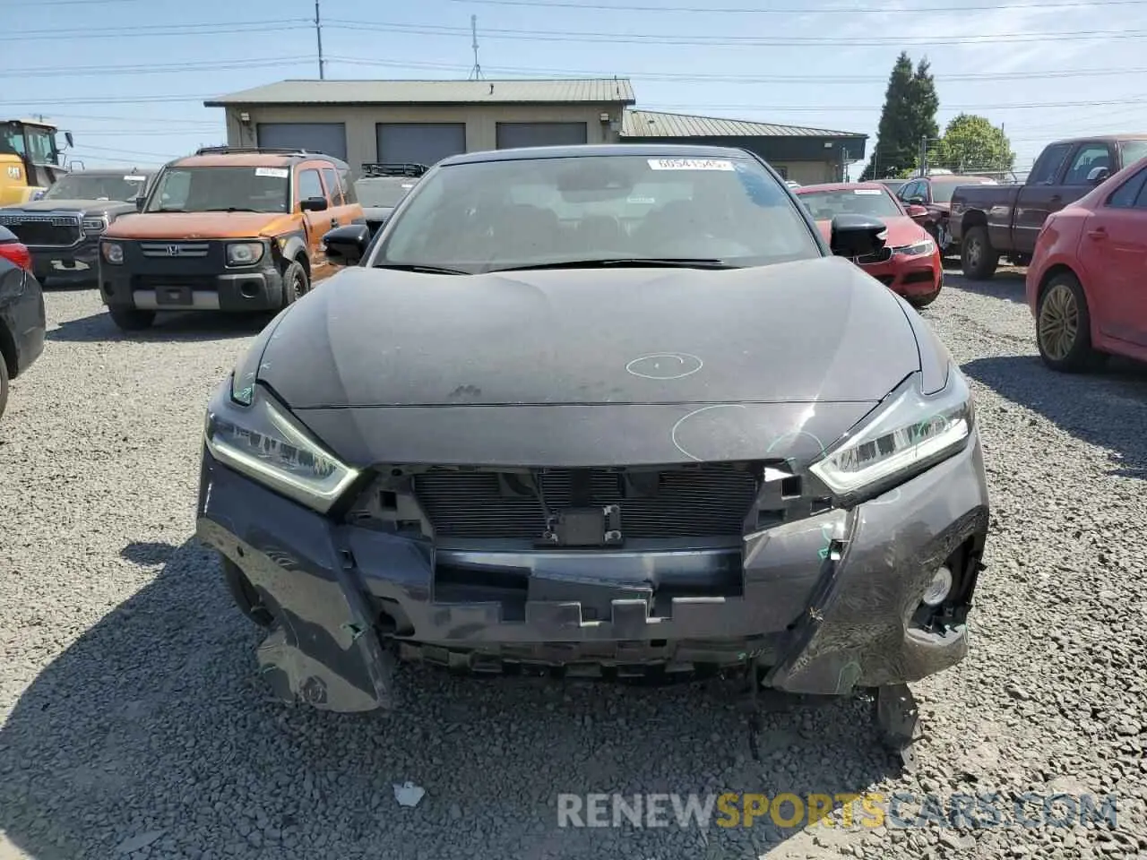 5 Photograph of a damaged car 1N4AA6FV2MC501540 NISSAN MAXIMA 2021