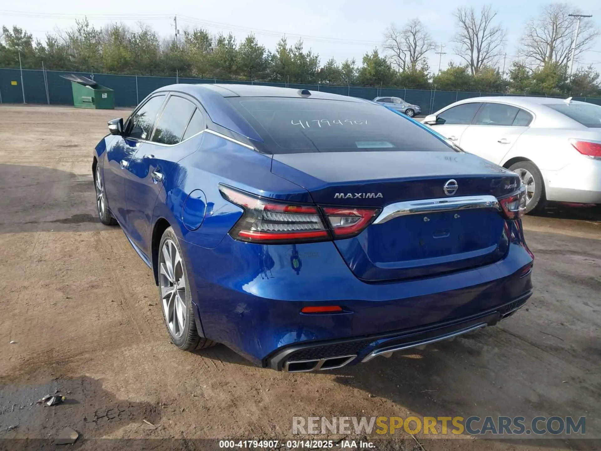 3 Фотография поврежденного автомобиля 1N4AA6FV3MC509470 NISSAN MAXIMA 2021
