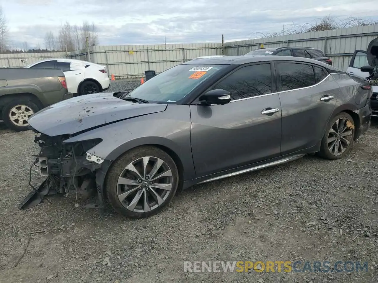1 Photograph of a damaged car 1N4AA6FV3MC511784 NISSAN MAXIMA 2021