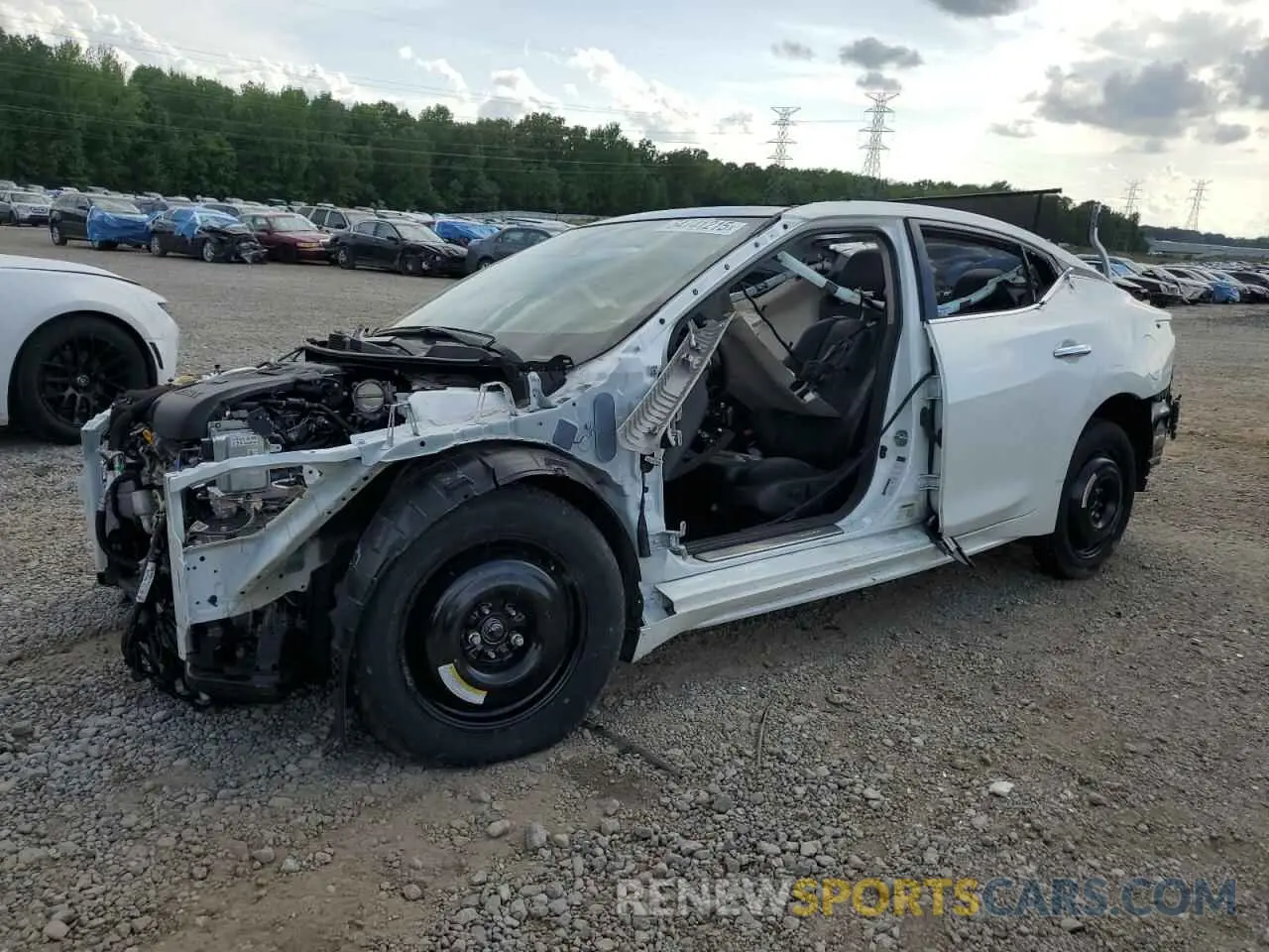 1 Photograph of a damaged car 1N4AA6FV3MC516905 NISSAN MAXIMA 2021