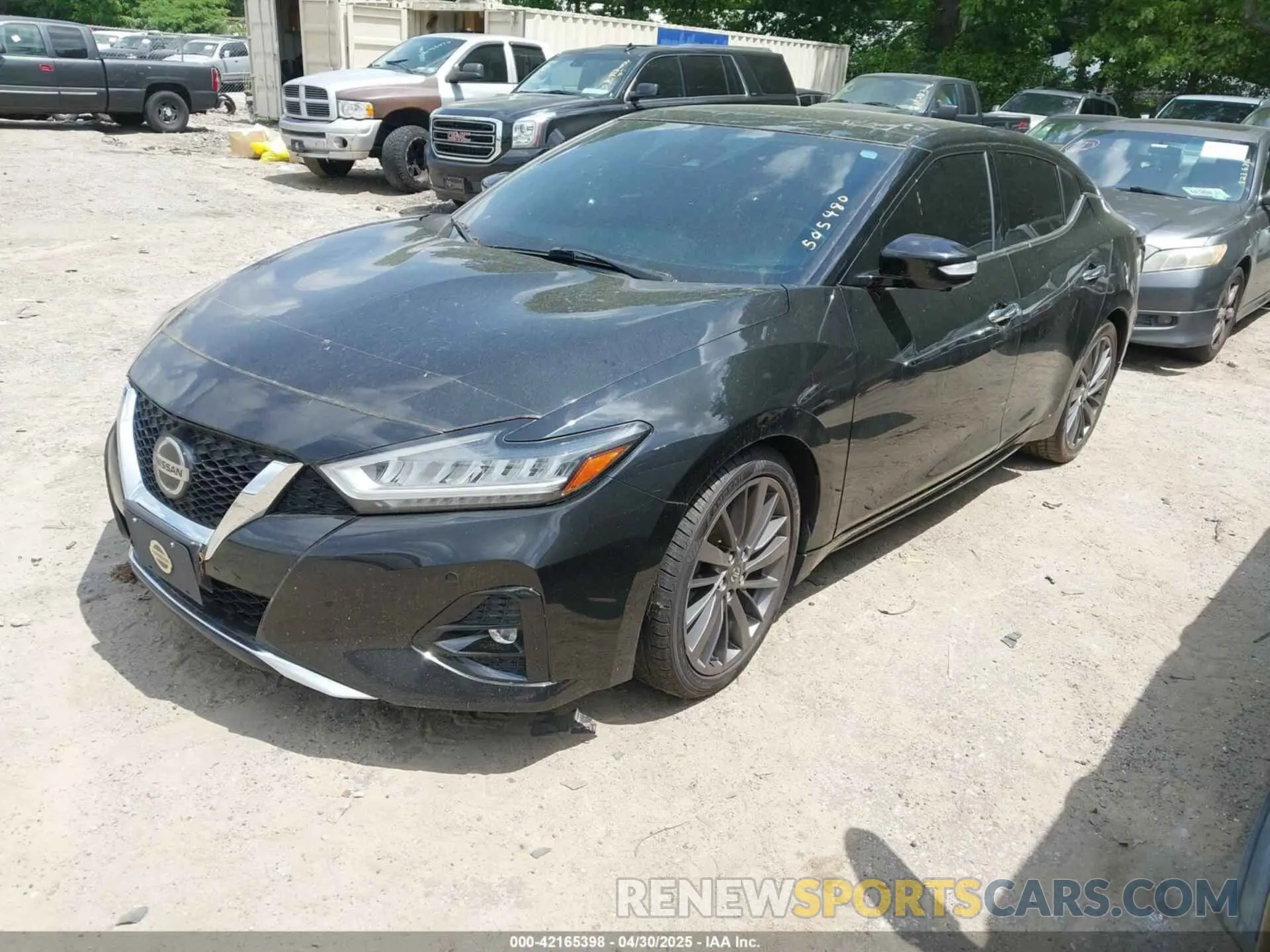 2 Фотография поврежденного автомобиля 1N4AA6FV8MC505480 NISSAN MAXIMA 2021