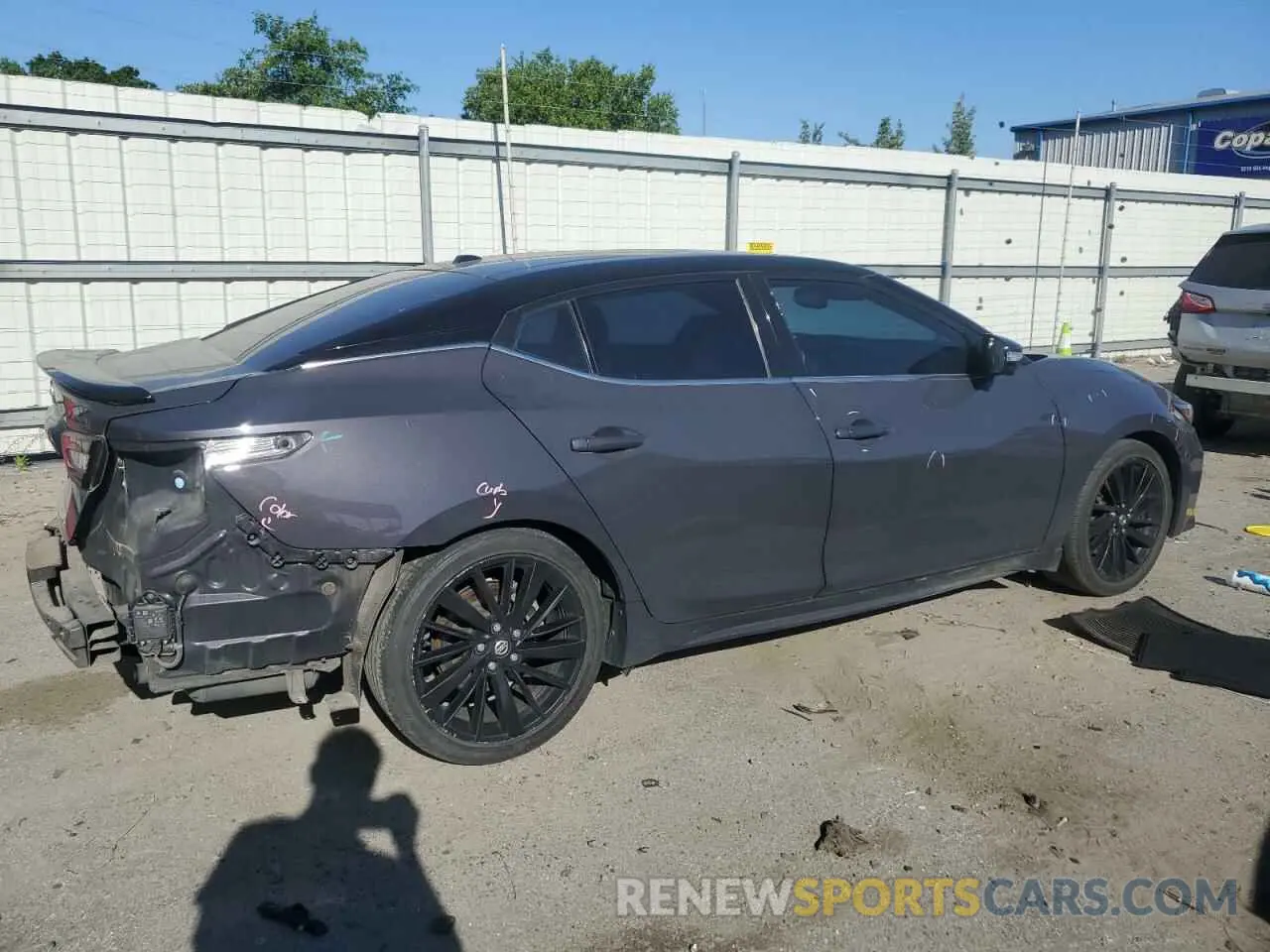 3 Photograph of a damaged car 1N4AA6FVXMC505545 NISSAN MAXIMA 2021