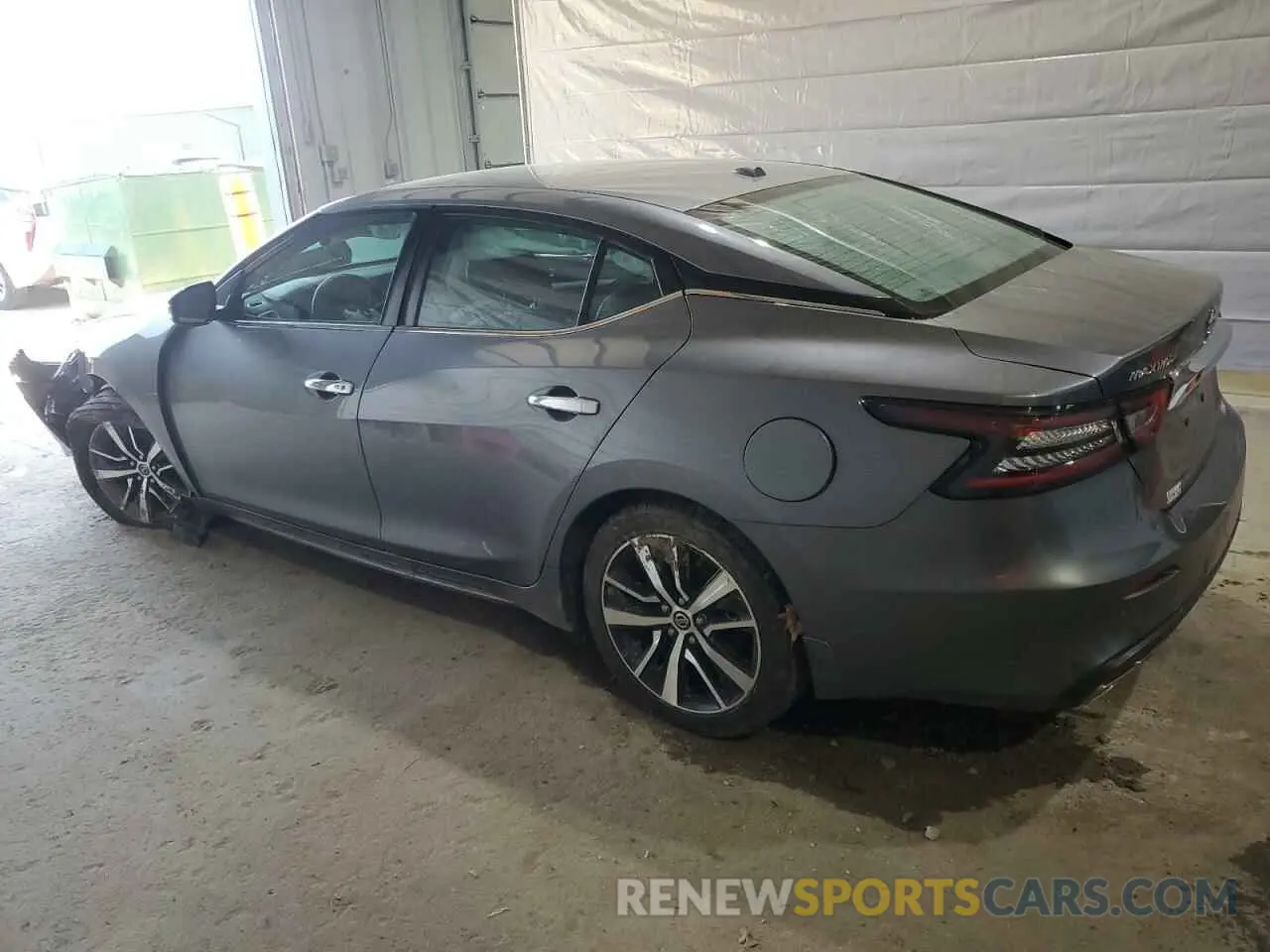 2 Photograph of a damaged car 1N4AA6CV5NC503868 NISSAN MAXIMA 2022
